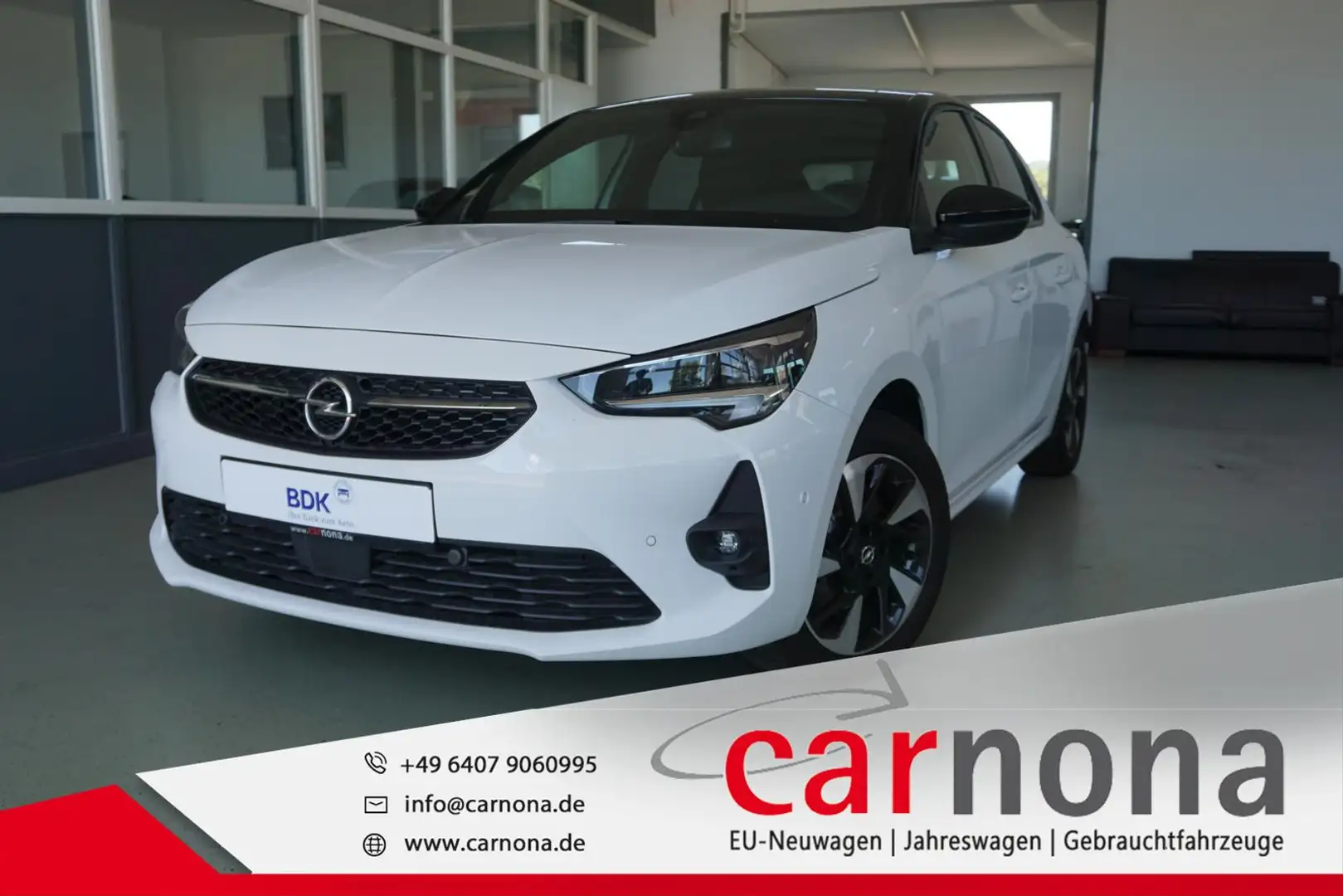 Opel Corsa F e GS Line*Park&Go -LED * Smart-Navi Weiß - 1
