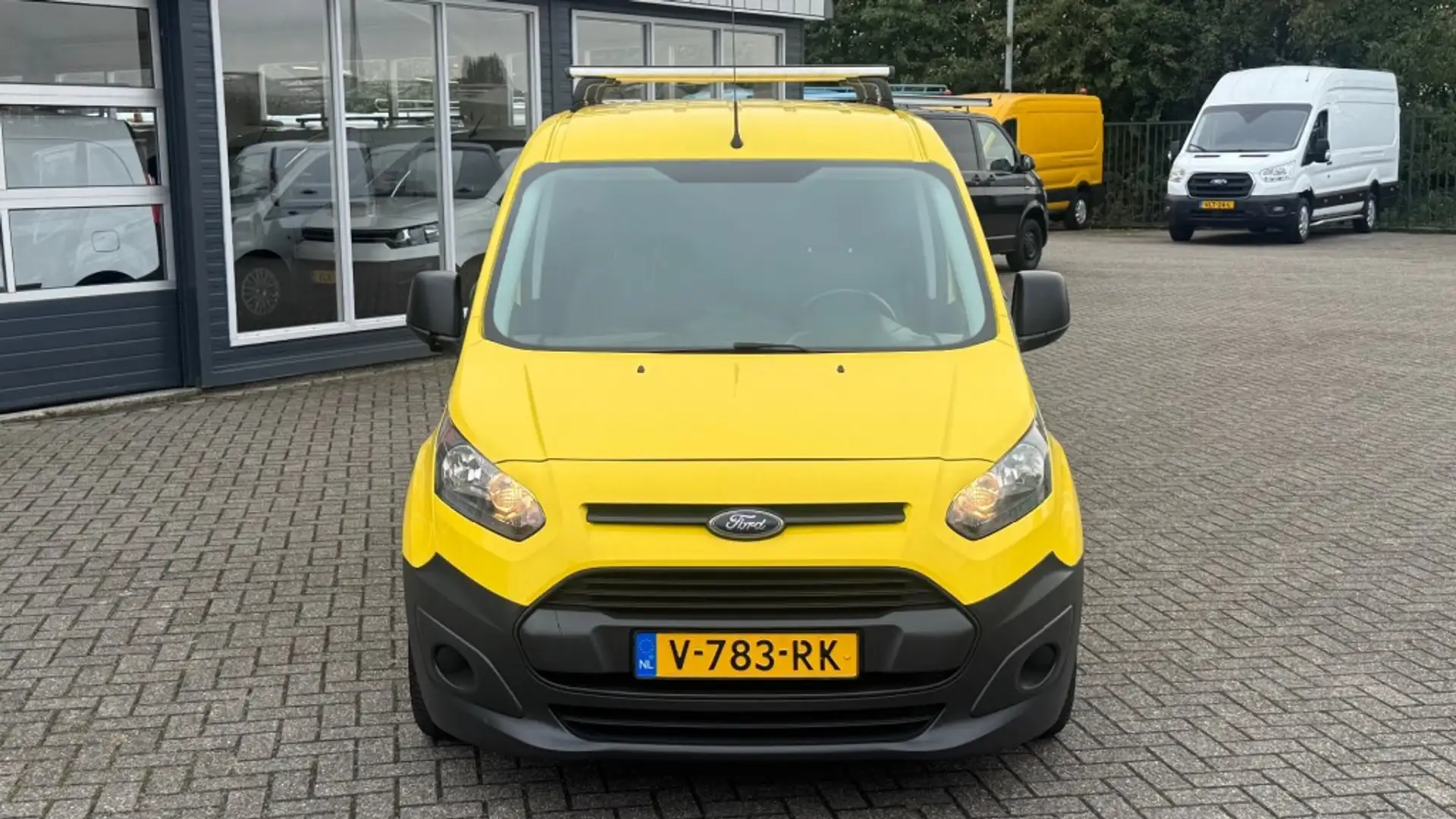 Ford Transit Connect 1.5 TDCI 74KW 100PK EURO 6 AIRCO/ CRUISE CONTROL/ Jaune - 2