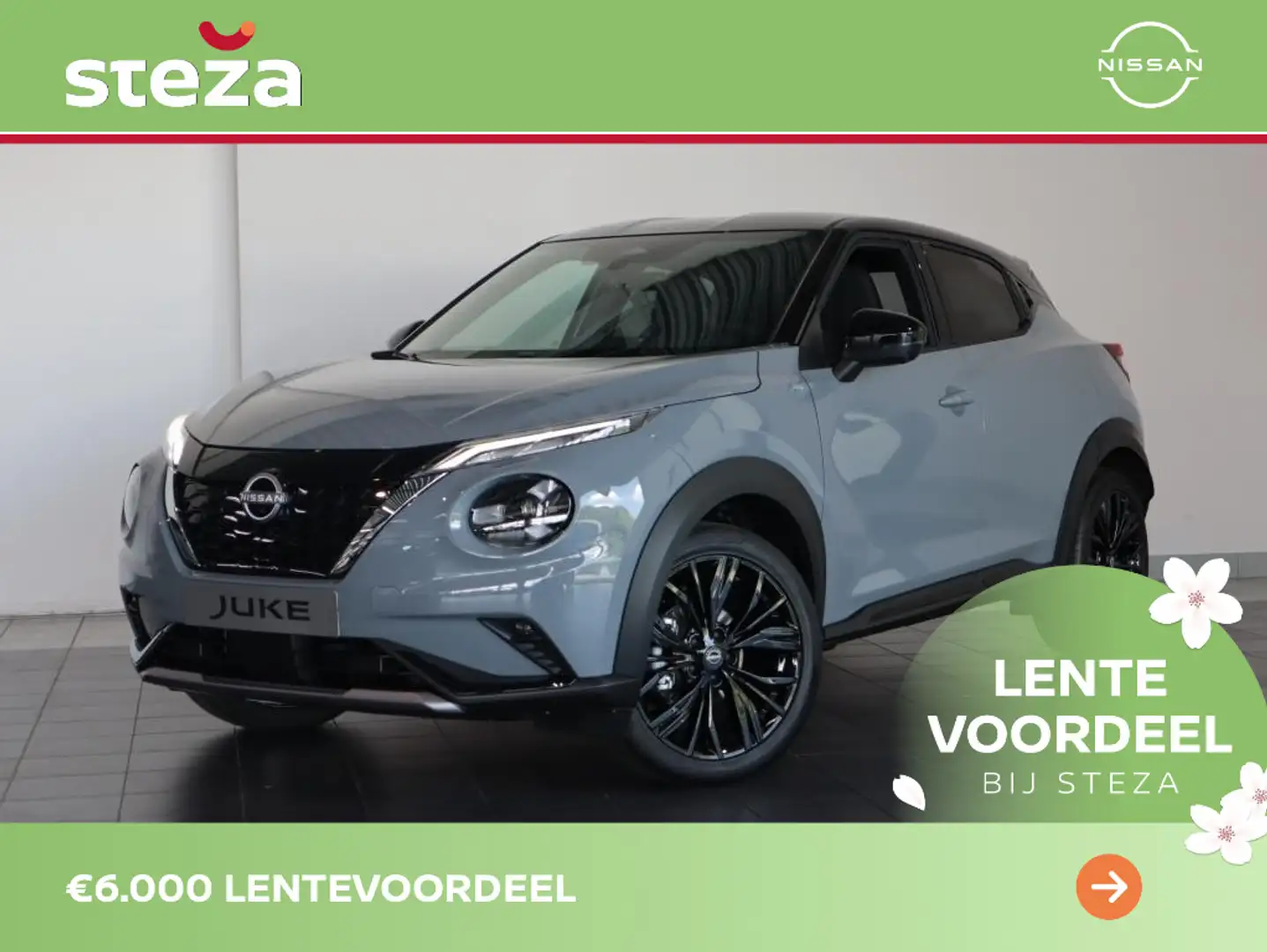 Nissan Juke 1.6 Hyb. N-Sport + Technology + Cold Pack Grijs - 1