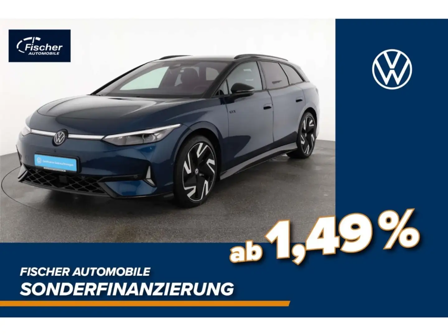 Volkswagen ID.7 Tourer Elektro GTX 86 kWh Blau - 1