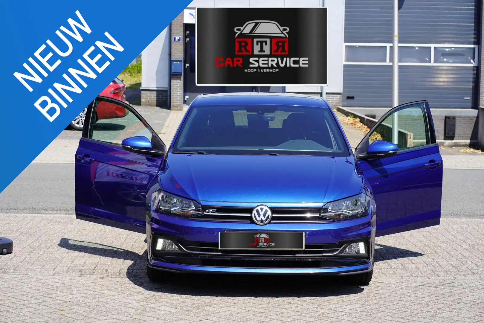 Volkswagen Polo 1.0 TSI Highline Blauw - 1