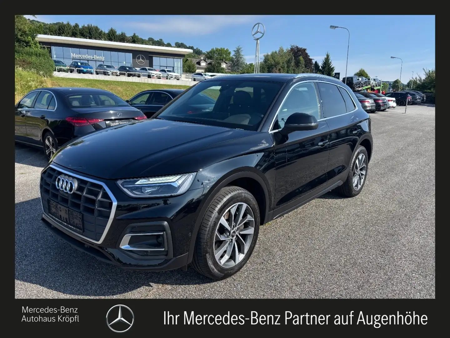 Audi Q5 40 TDI quattro S-tronic Ambi AHK 360 Navi LED Negro - 1