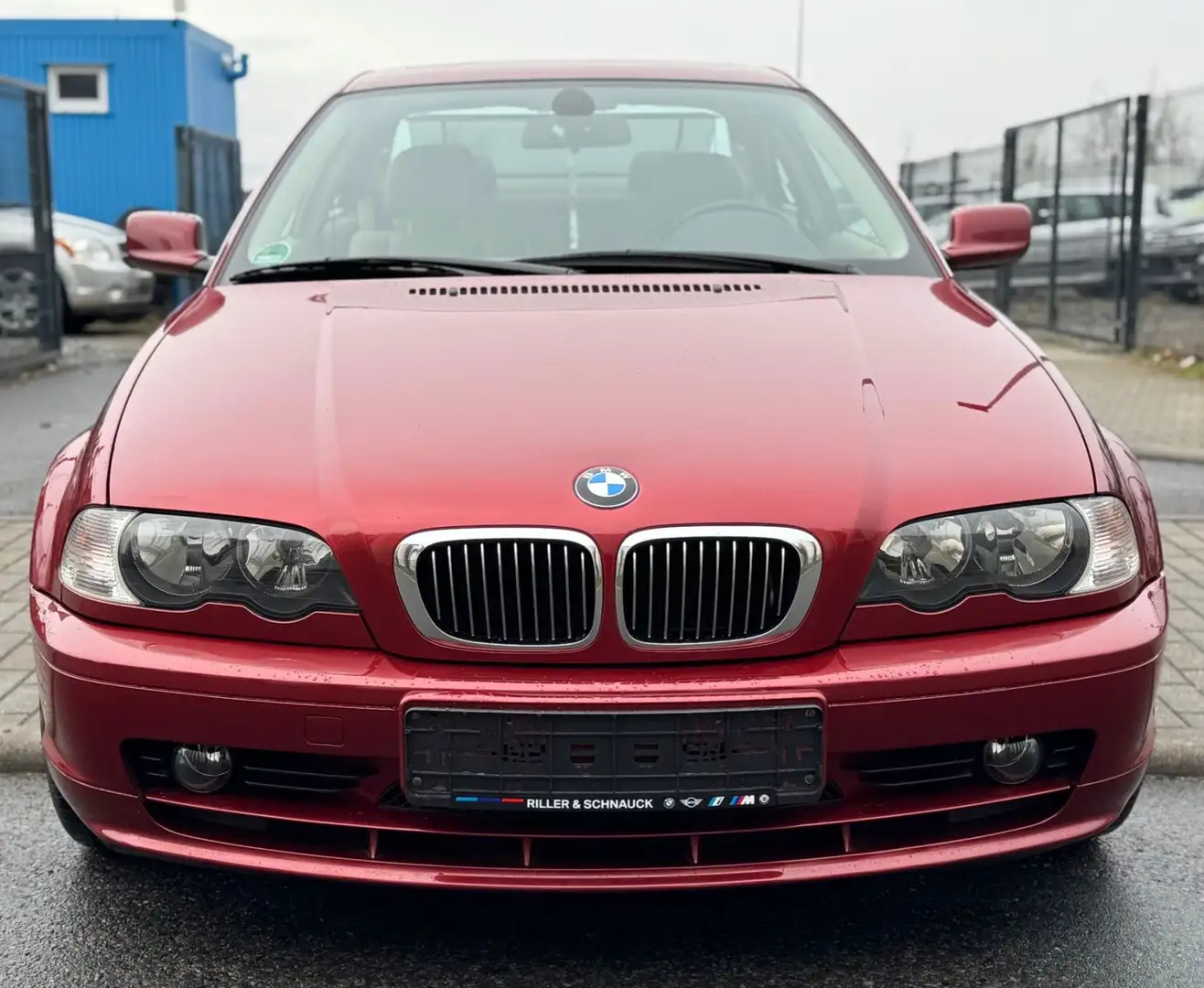 BMW 320 3 Coupe 320 Ci 1.Hand 72tkm Automatik Leder Tüv Rot - 2