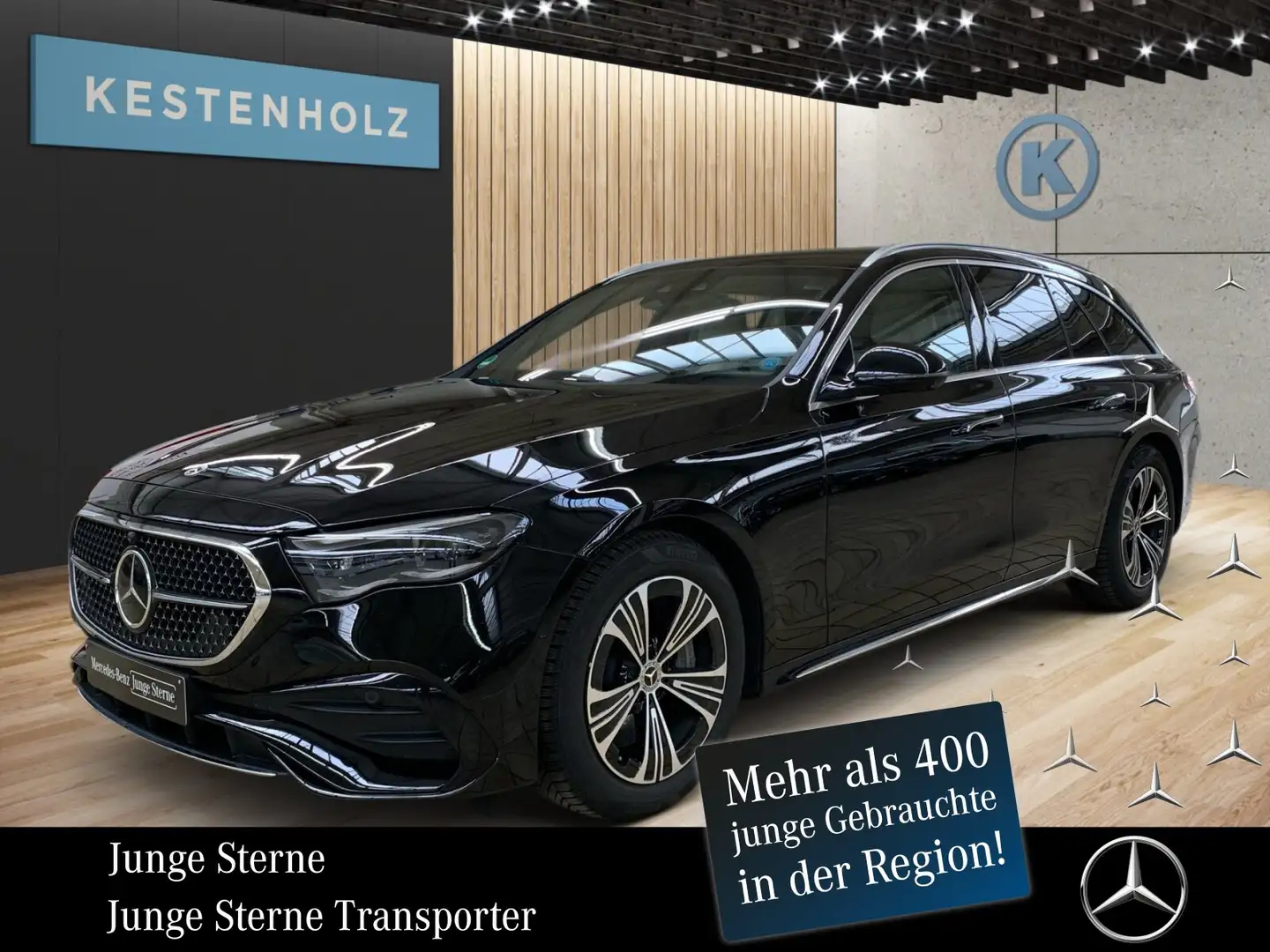 Mercedes-Benz E 200 E 200 d T AMG°EDITION°AHK°PANO°FAHRASIST+°DIGI° Schwarz - 1