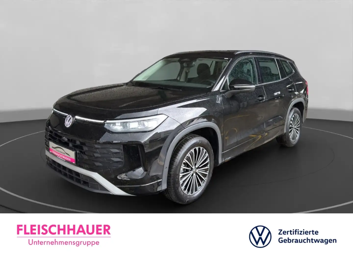 Volkswagen Tayron 2.0 TDI DSG 4Motion AD AHK-klap. Navi VC 360 Kamer Schwarz - 1