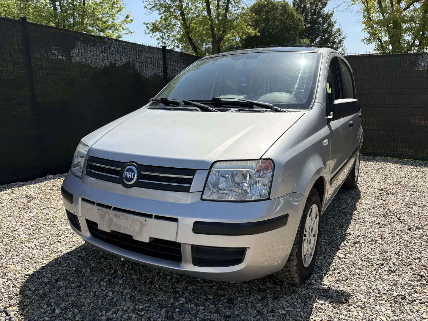 Fiat Panda 1.2i 8v /1e PROP / TOIT PANO Argent - 1