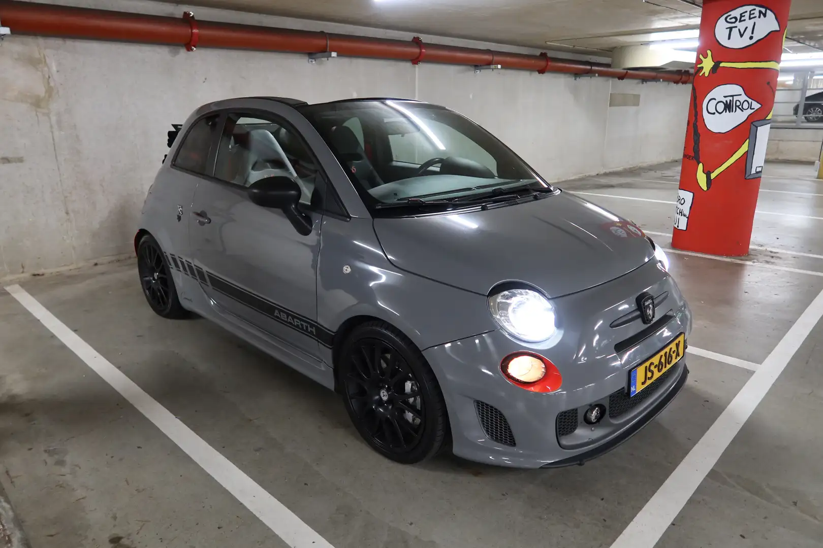 Fiat 500 Abarth 1.4 T-Jet Com Чёрный - 1