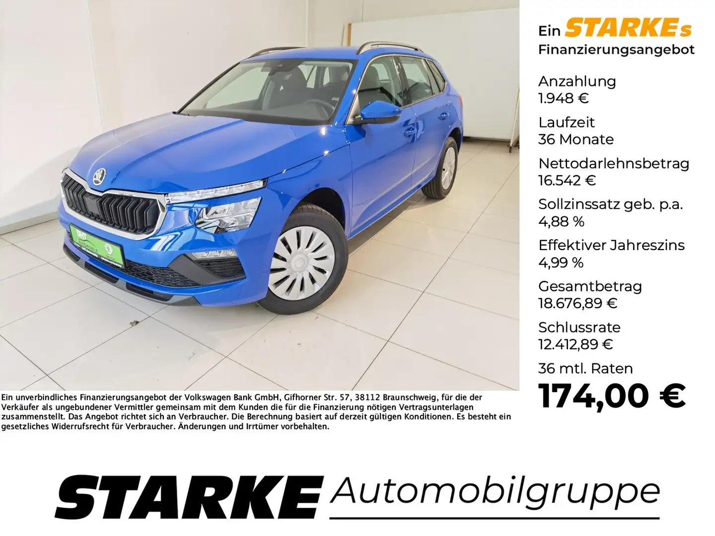 Skoda Kamiq 1.0 TSI Essence Azul - 1