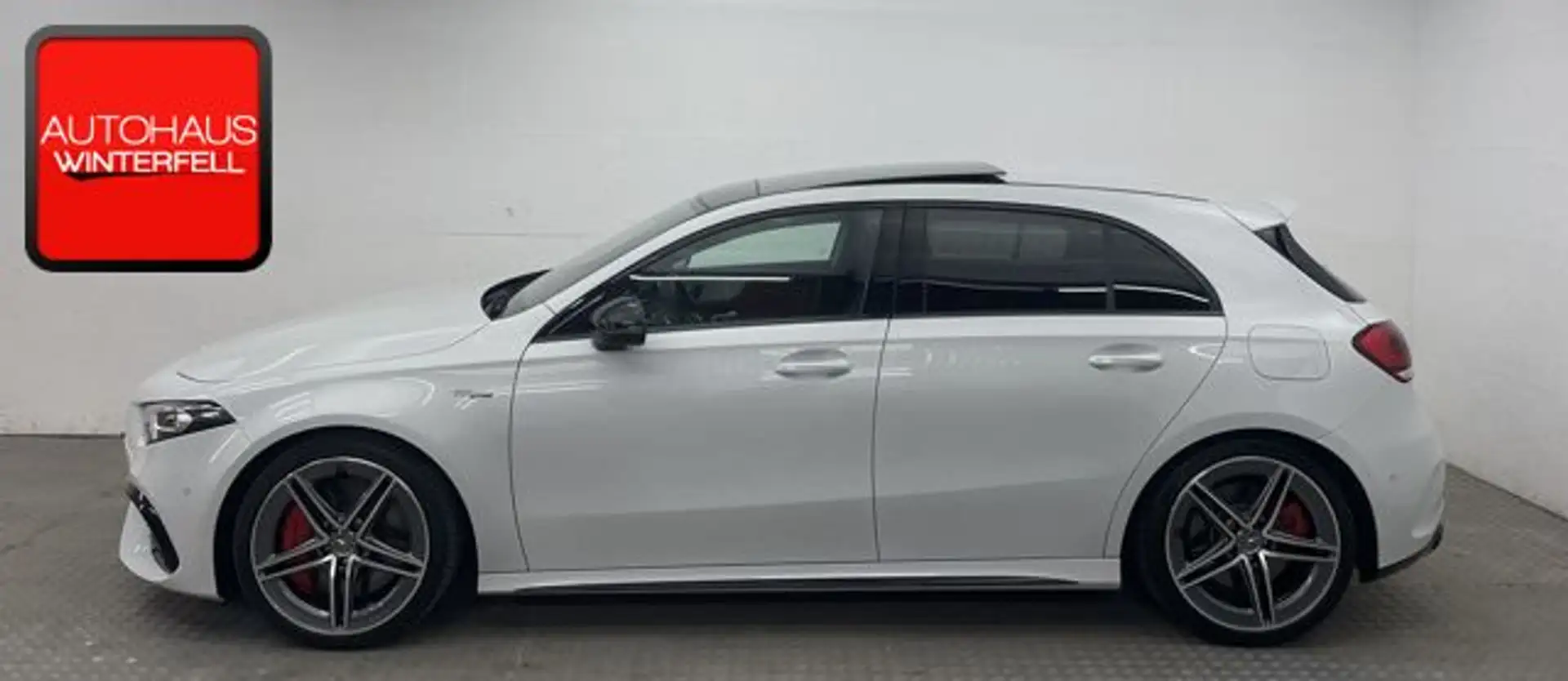 Mercedes-Benz A 45 AMG S 4M+ EXCLUSIVE NIGHT PANO+DRIVERS+MEMO Biały - 2