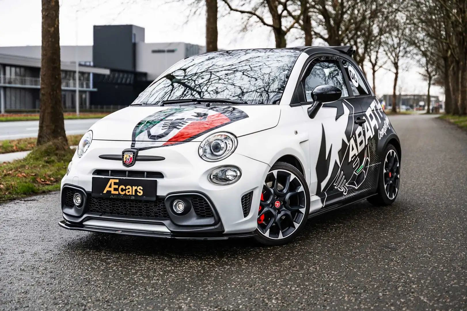 Abarth 595C COMPETIZIONE CABRIO / MANUAL / BELGIAN / MAXTON Weiß - 1