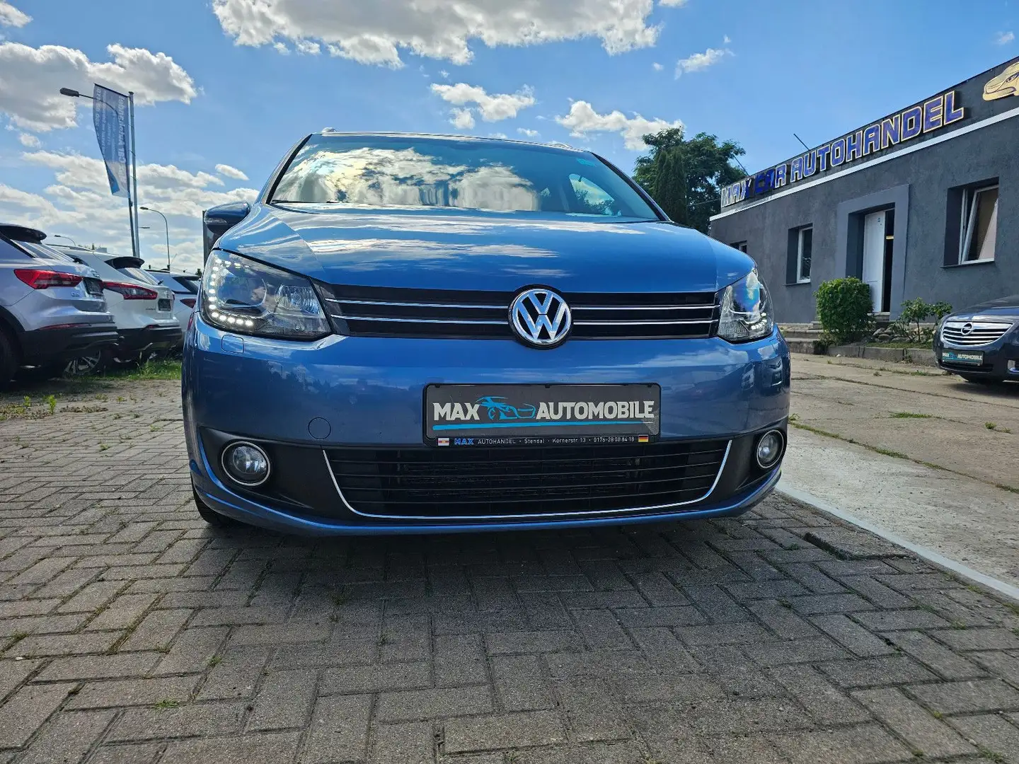 Volkswagen Touran Highline Bleu - 1