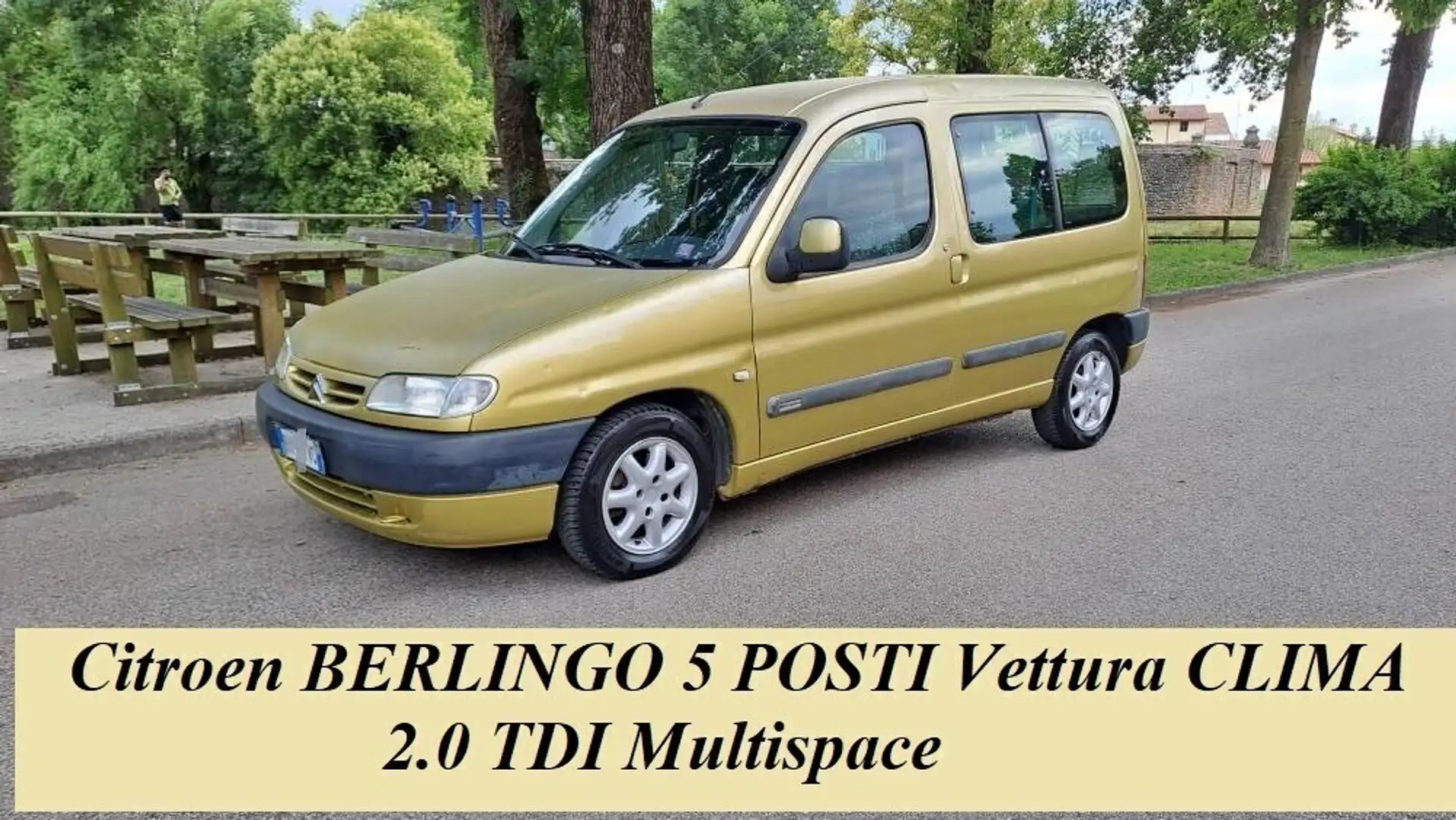 Citroen Berlingo 2.0 HDi 4p. Multispace PLS Clim. Žlutá - 1