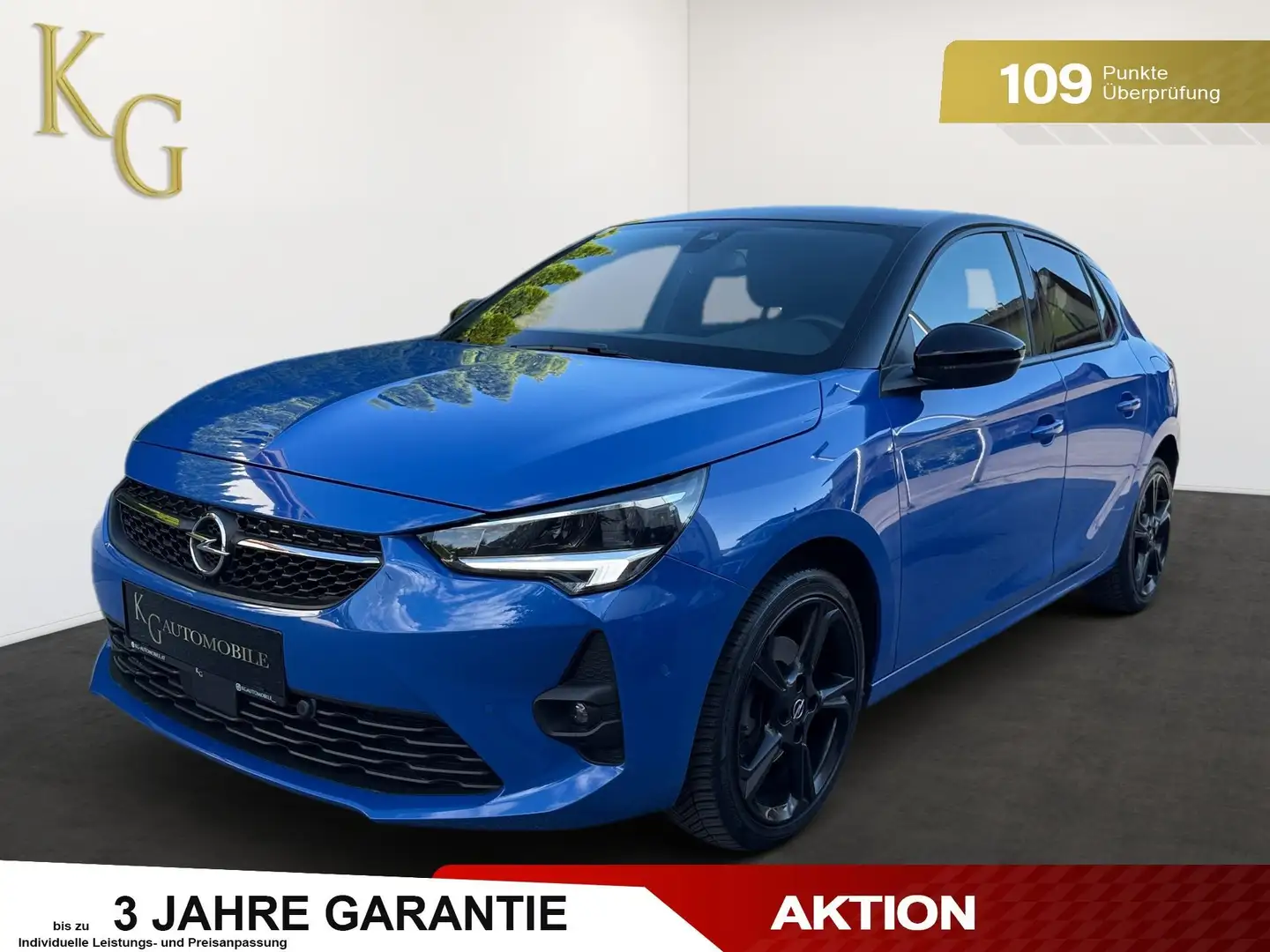 Opel Corsa 1,2 Turbo GS-Line ab ca. 120€ monatlich Blau - 1