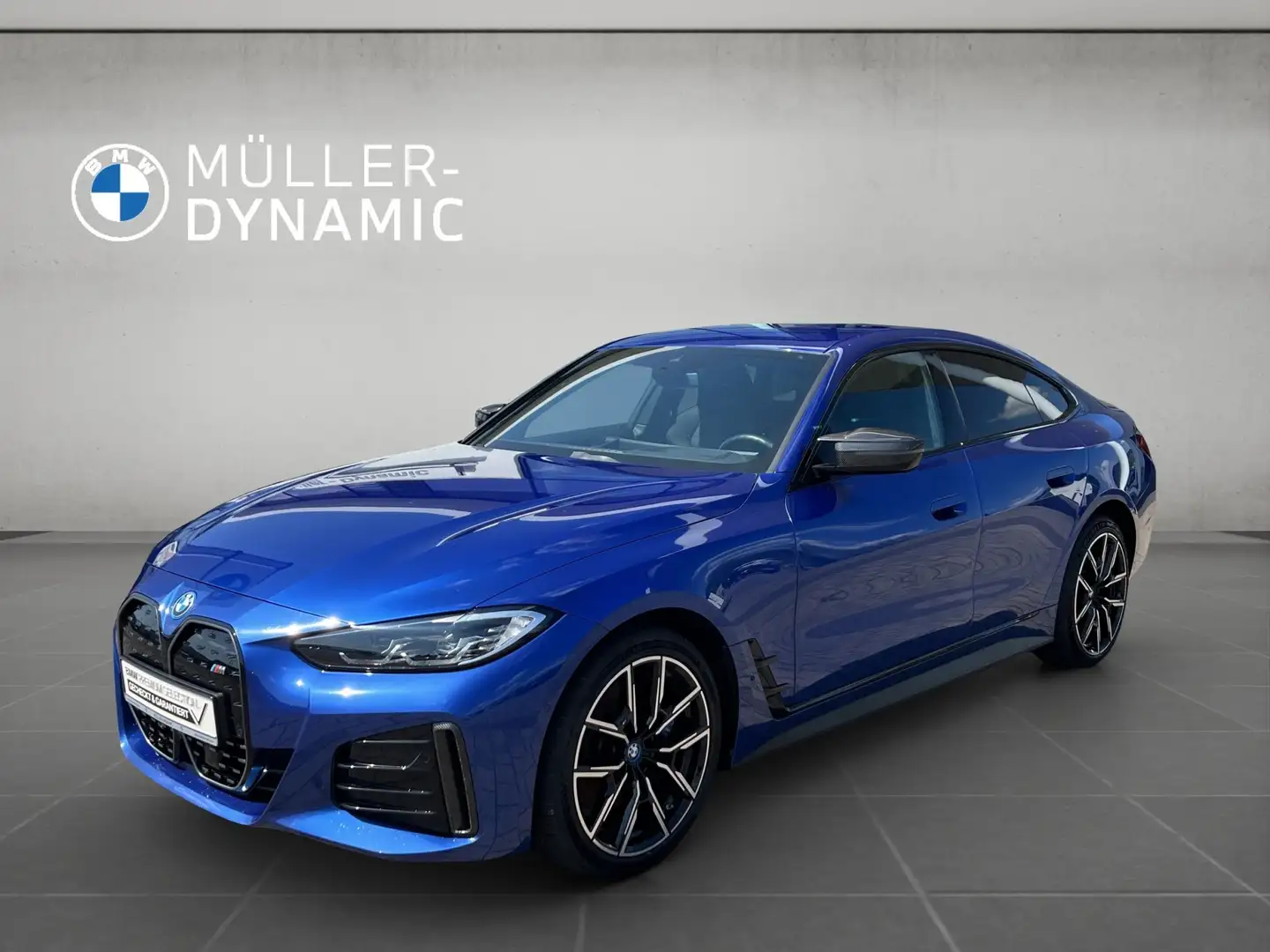 BMW i4 M50 GRAN COUPÈ HUD KOMFORTZUG PARKING DRIVING ASSI Blauw - 1
