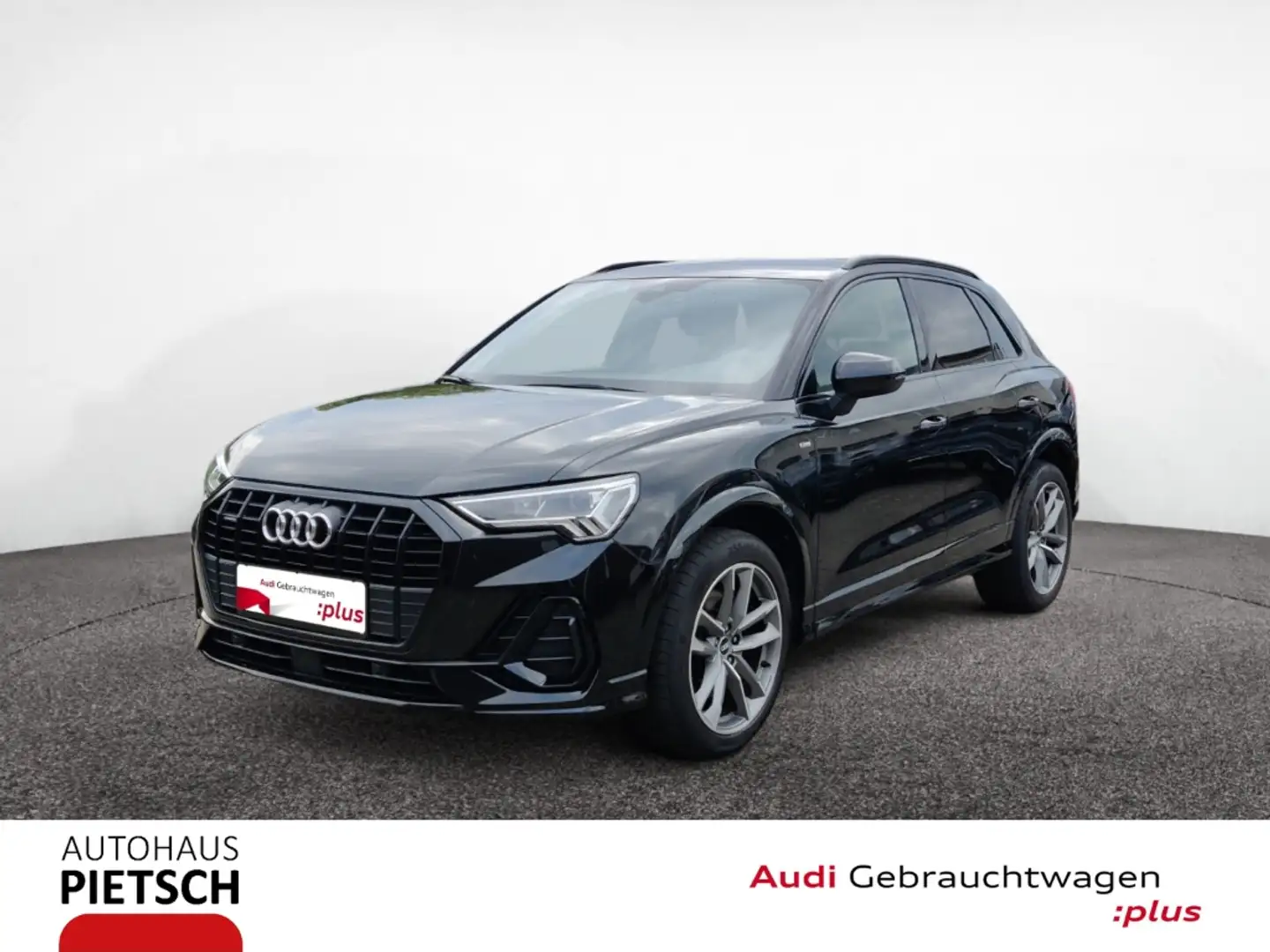 Audi Q3 40 TDI quattro S line MMI+ LED Optik schwarz Schwarz - 1