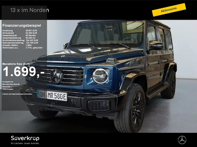 Mercedes-Benz G 580 mit EQ Technologie AMG BURM NIGHT MULTI