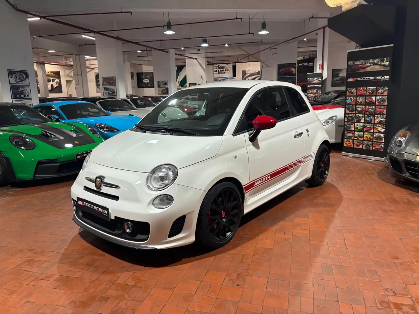 Abarth 595 1.4 Turbo T-Jet 160 CV Yamaha Factory Racing Weiß - 1