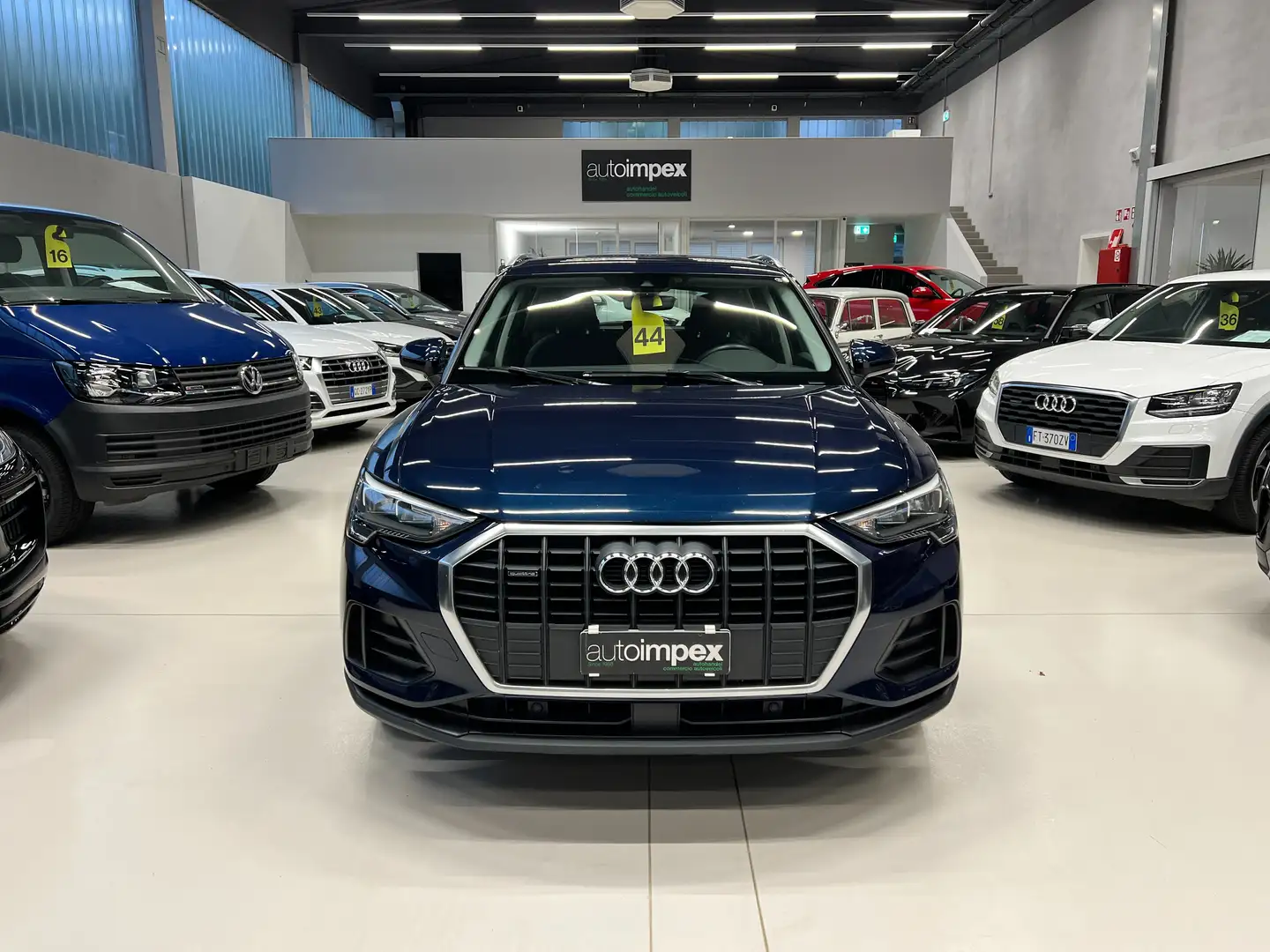 Audi Q3 Q3 40 2.0 tdi quattro 190cv s-tronic PELLE/1PROPR Blauw - 2