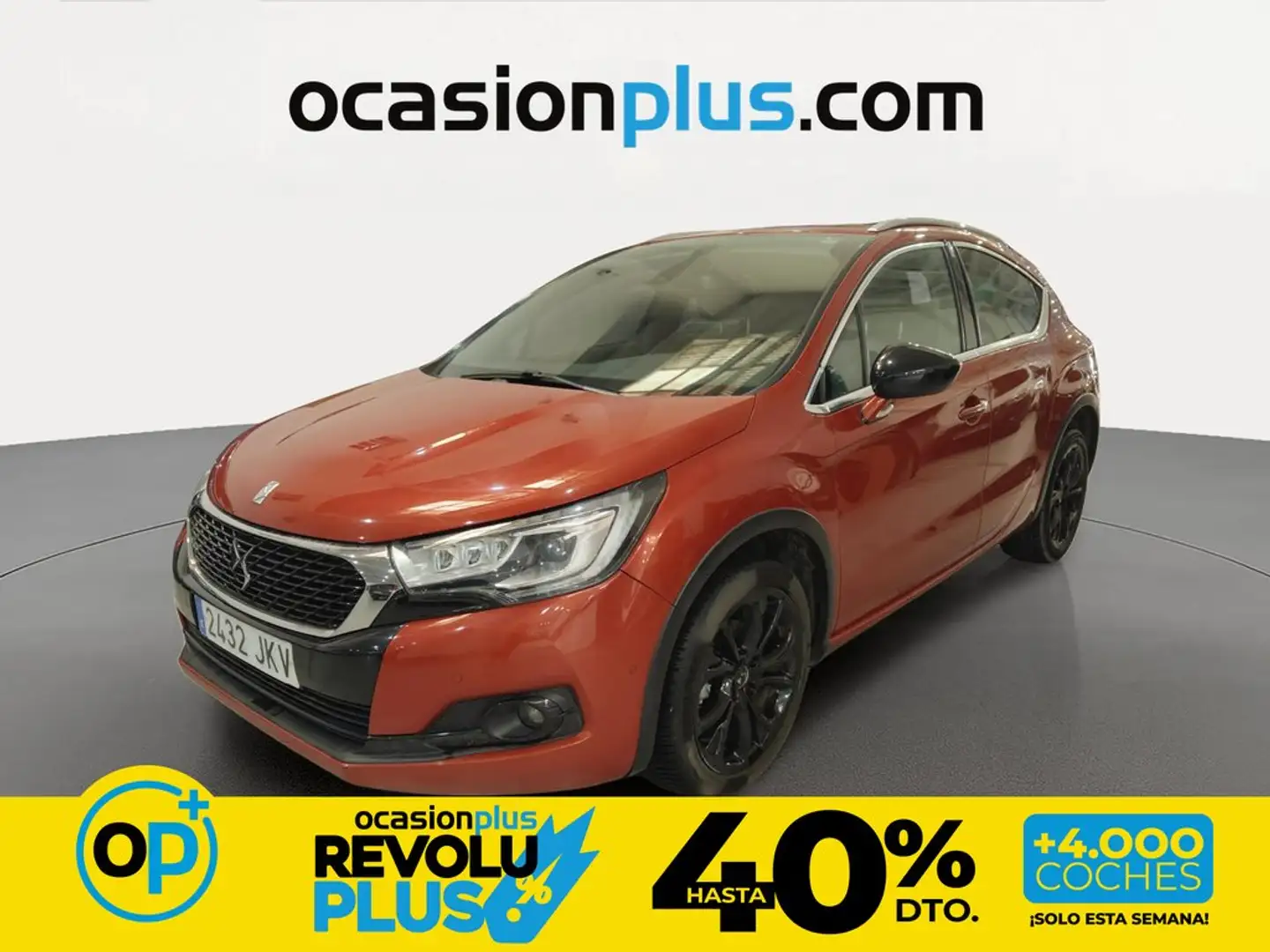 DS Automobiles DS 4 Crossback 1.6BlueHDi S&S Style EAT6 Rojo - 1