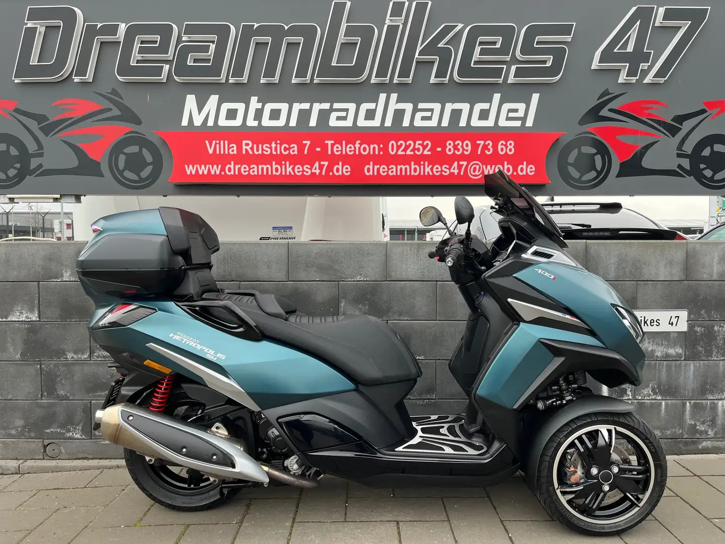 Peugeot Metropolis **400 SW**NUR 1700KM**NEUZUSTAND** Azul - 1