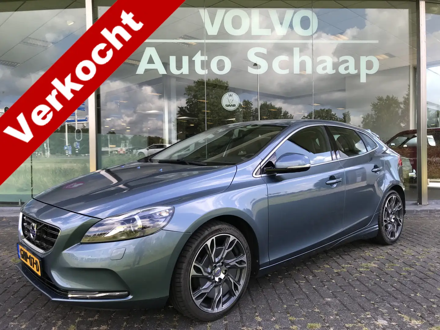 Volvo V40 1.6 T3 Summum | Rijklaar incl garantie | Xenon Nav Blu/Azzurro - 1