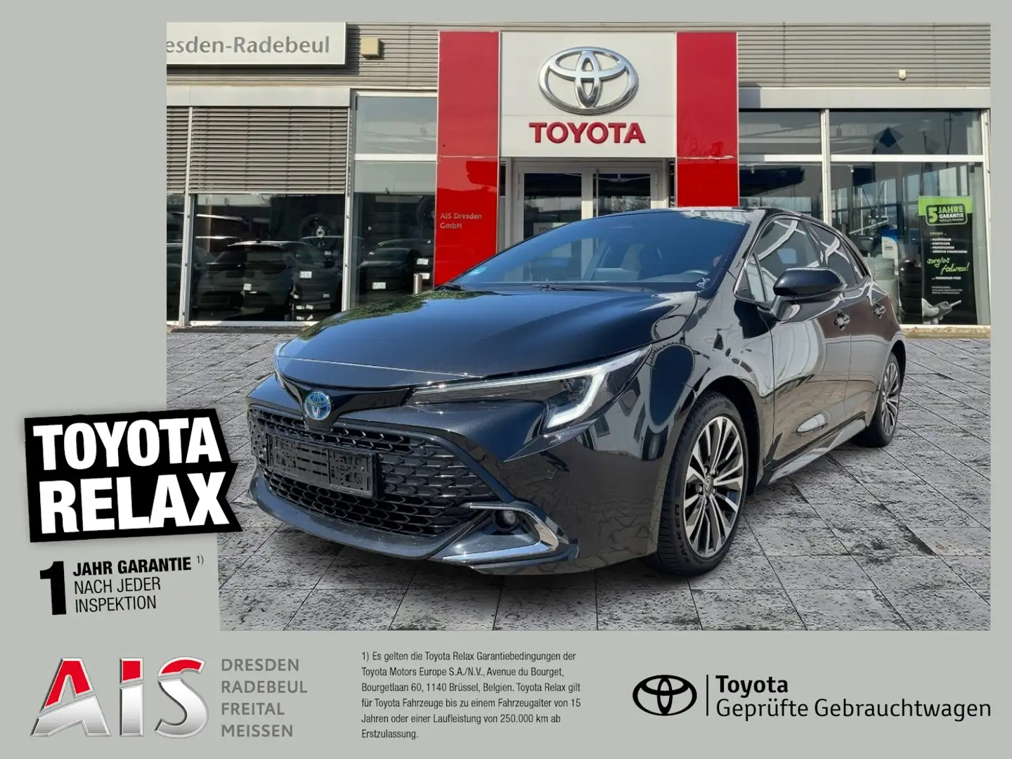 Toyota Corolla 1.8 Hybrid Team D CloudNavi*KAM*SHZ*DAB Zwart - 1