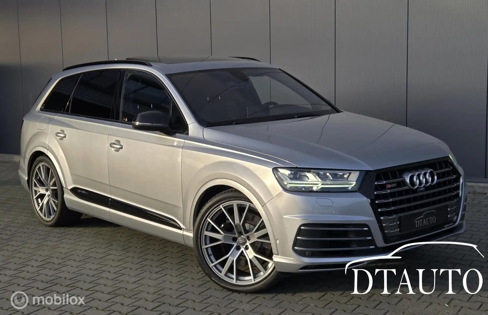 Audi SQ7 4.0 TDI quattro Pano Bose Grijs Kenteken IZGST 22' Zilver - 2