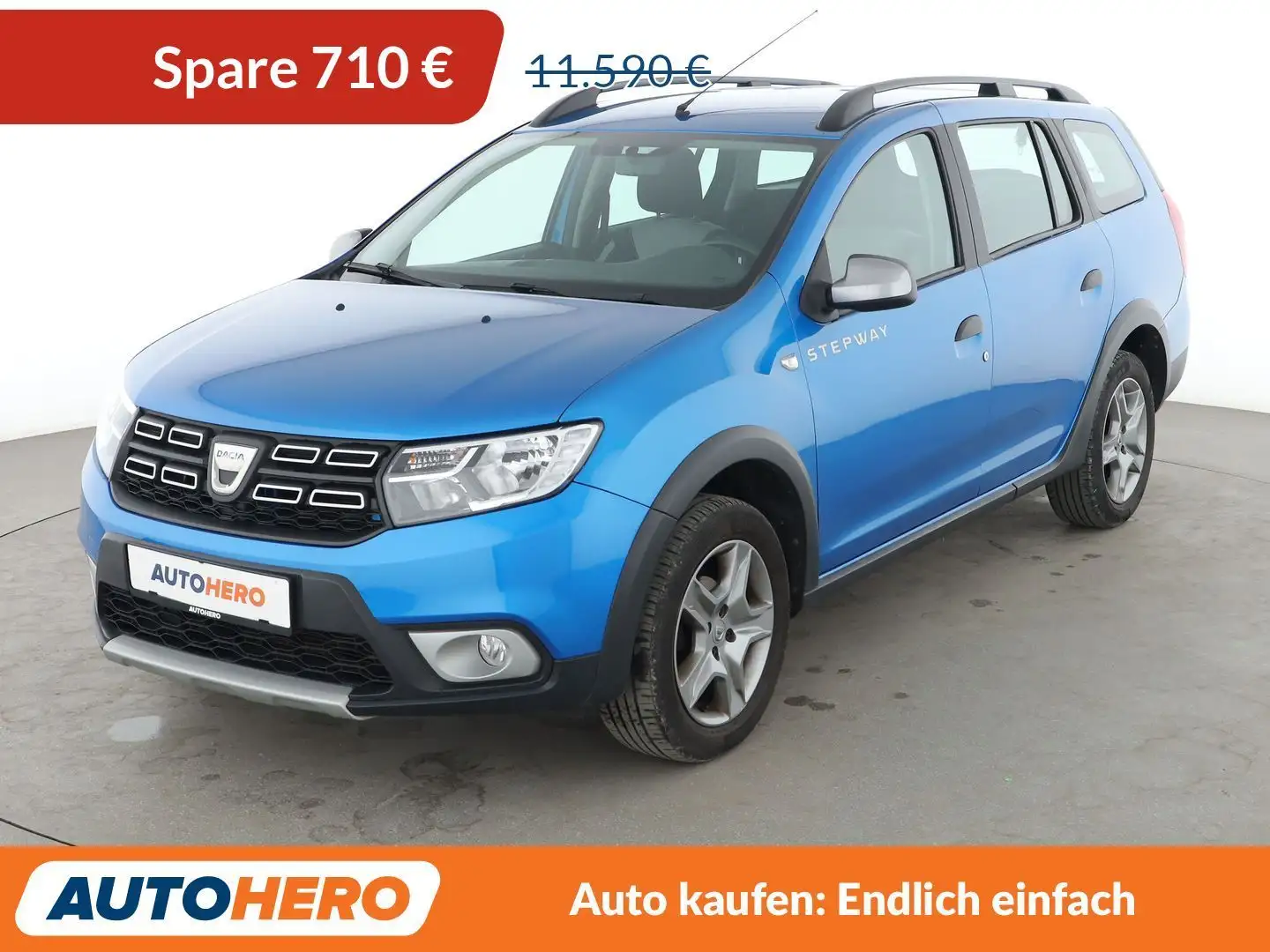 Dacia Logan 1.5 dCi Stepway*NAVI*PDC*KLIMA*TEMPO*GARANTIE* Blau - 1