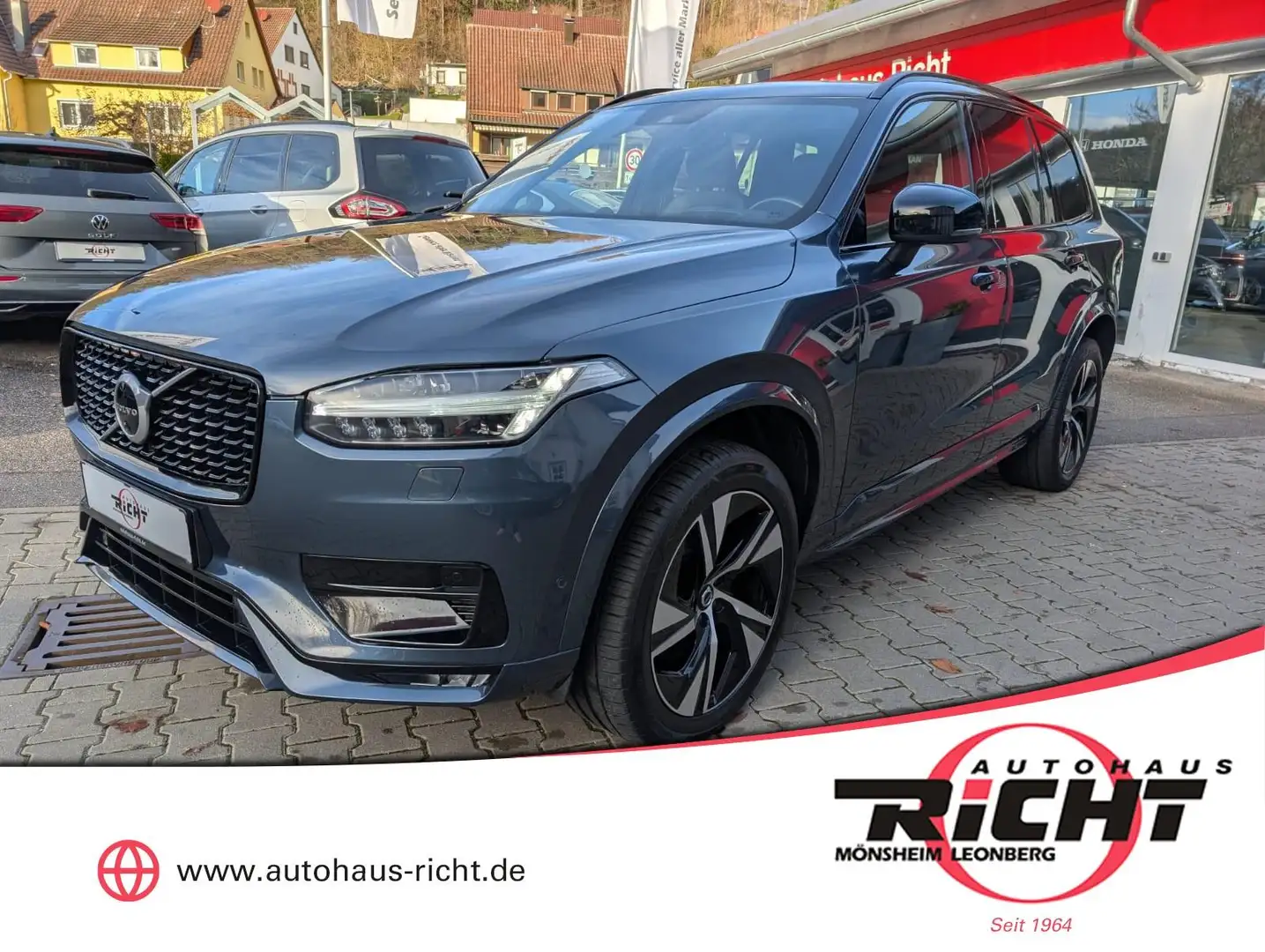 Volvo XC90 B5 R Design AHK STHZ HUD Luftfahrwerk Blu/Azzurro - 1