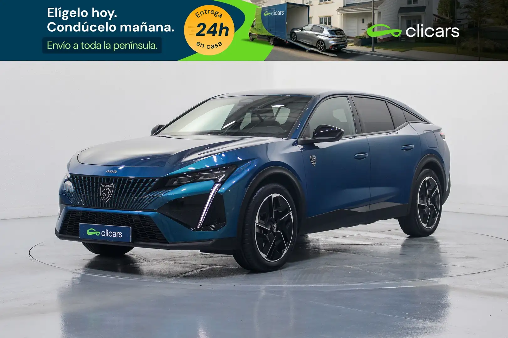Peugeot 408 Hybrid 180 GT e-EAT8 Azul - 1