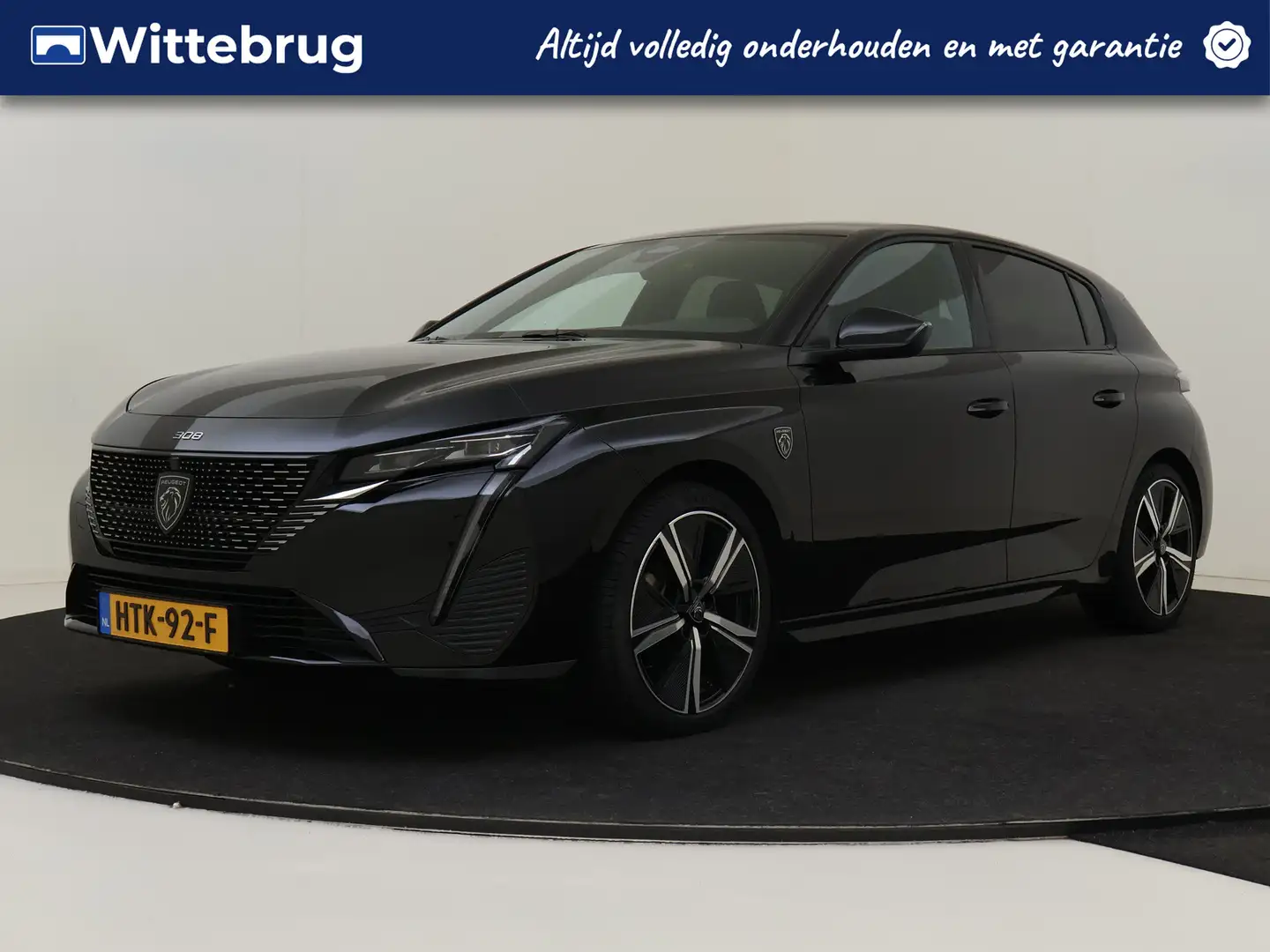Peugeot 308 1.2 PureTech GT | Automaat | GT | Verstelbare lend Zwart - 1