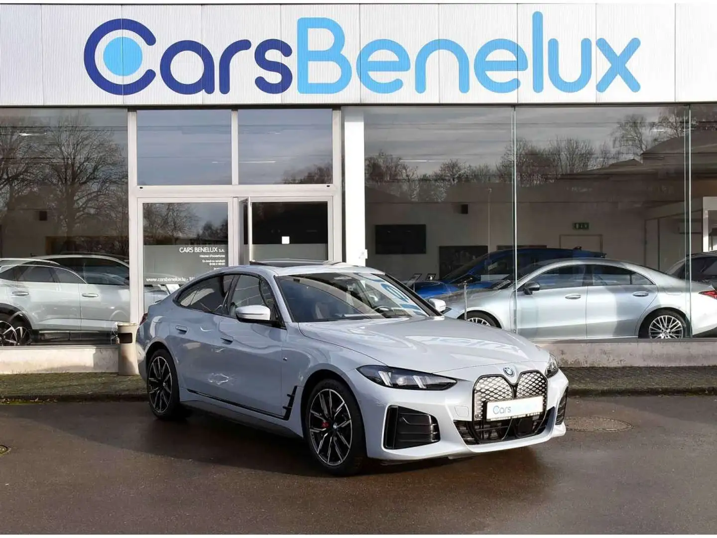 BMW i4 eDrive35 Pack M TO MEM ACC SIDE HARMAN HUD KEYLESS Gris - 1