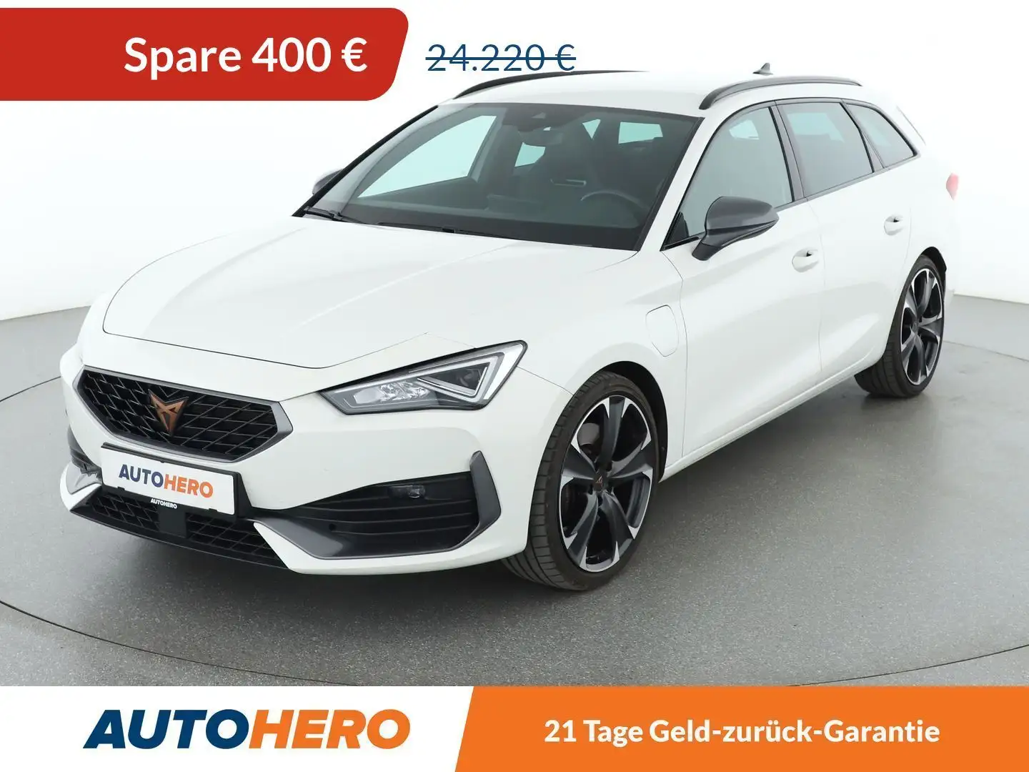SEAT Leon 1.4 e-HYBRID VZ Aut.*NAVI*PDC*TEMPO*VC*KLIMA* Weiß - 1