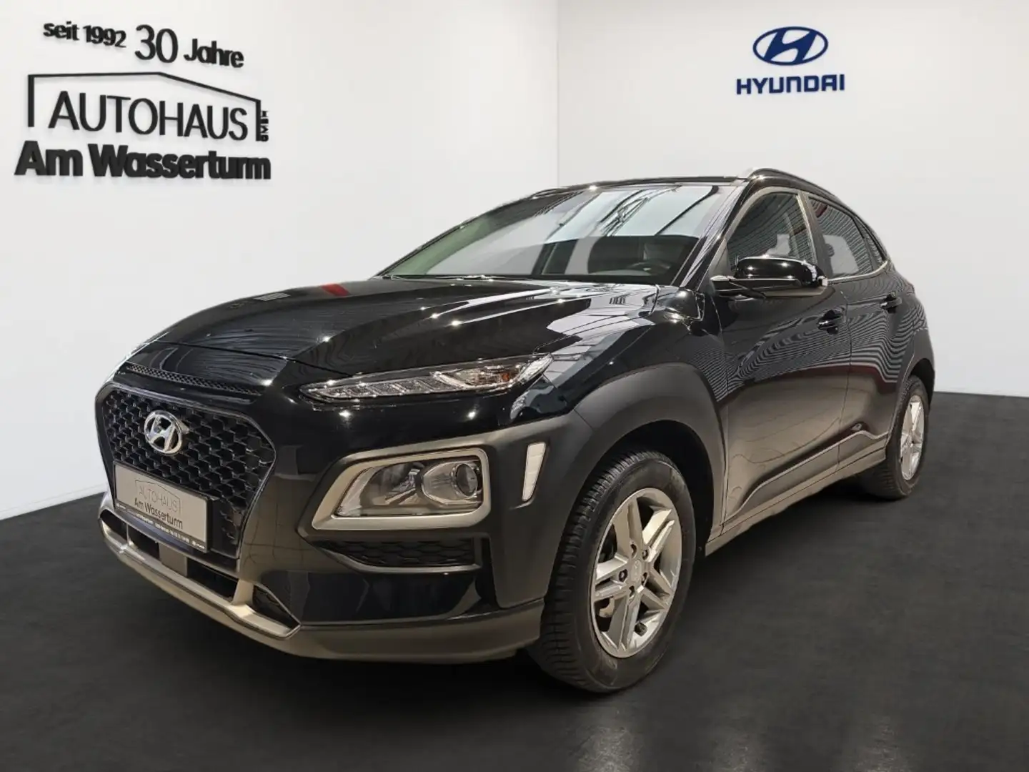 Hyundai KONA 1.0 T-GDI TREND 2WD Navi Klimaautomatik Schwarz - 1