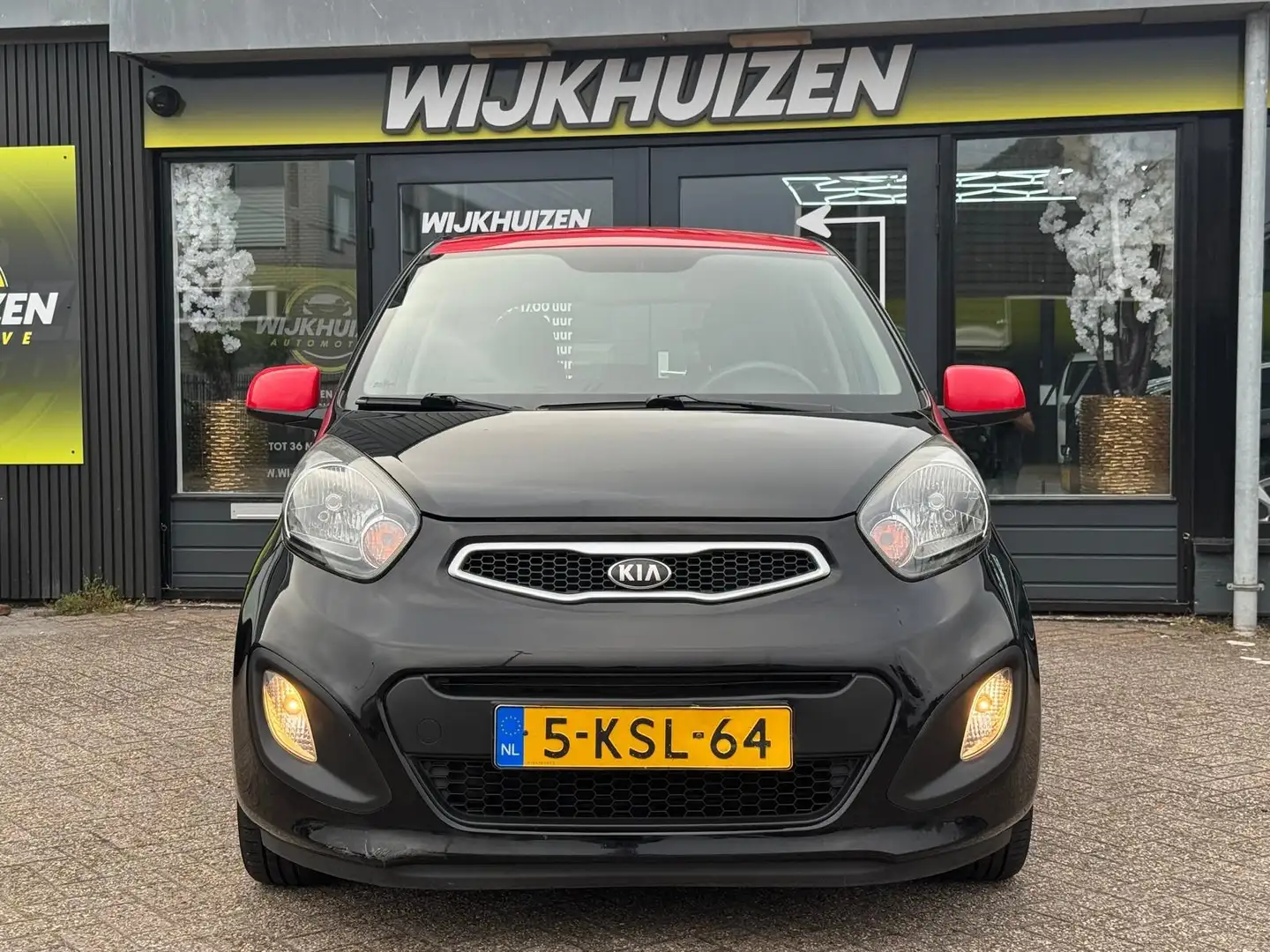 Kia Picanto 1.0 CVVT ISG Sport met Airco !!! Nieuwe apk !!! Na Zwart - 2