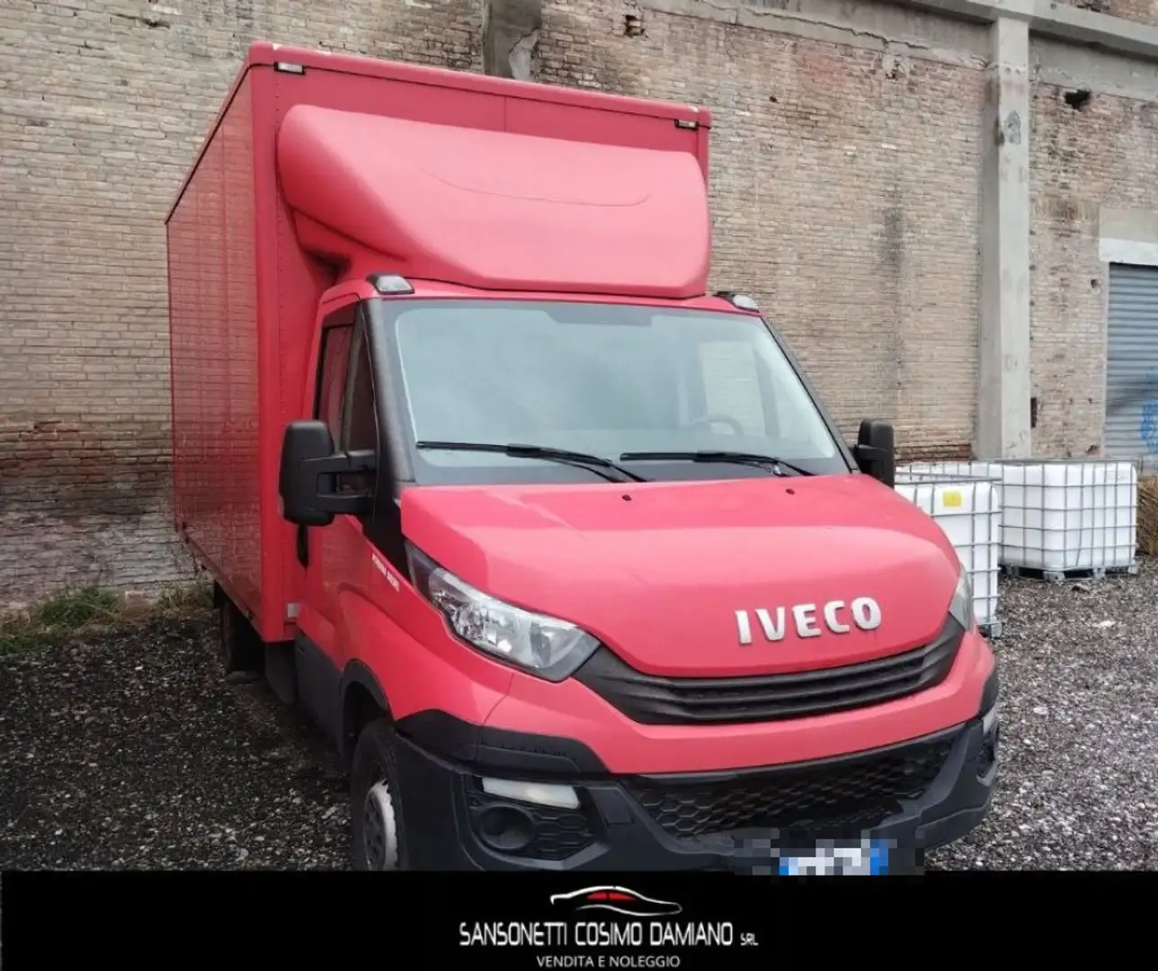 Iveco Daily 35S12 2.3 HPT PL CASSA Rosso - 2