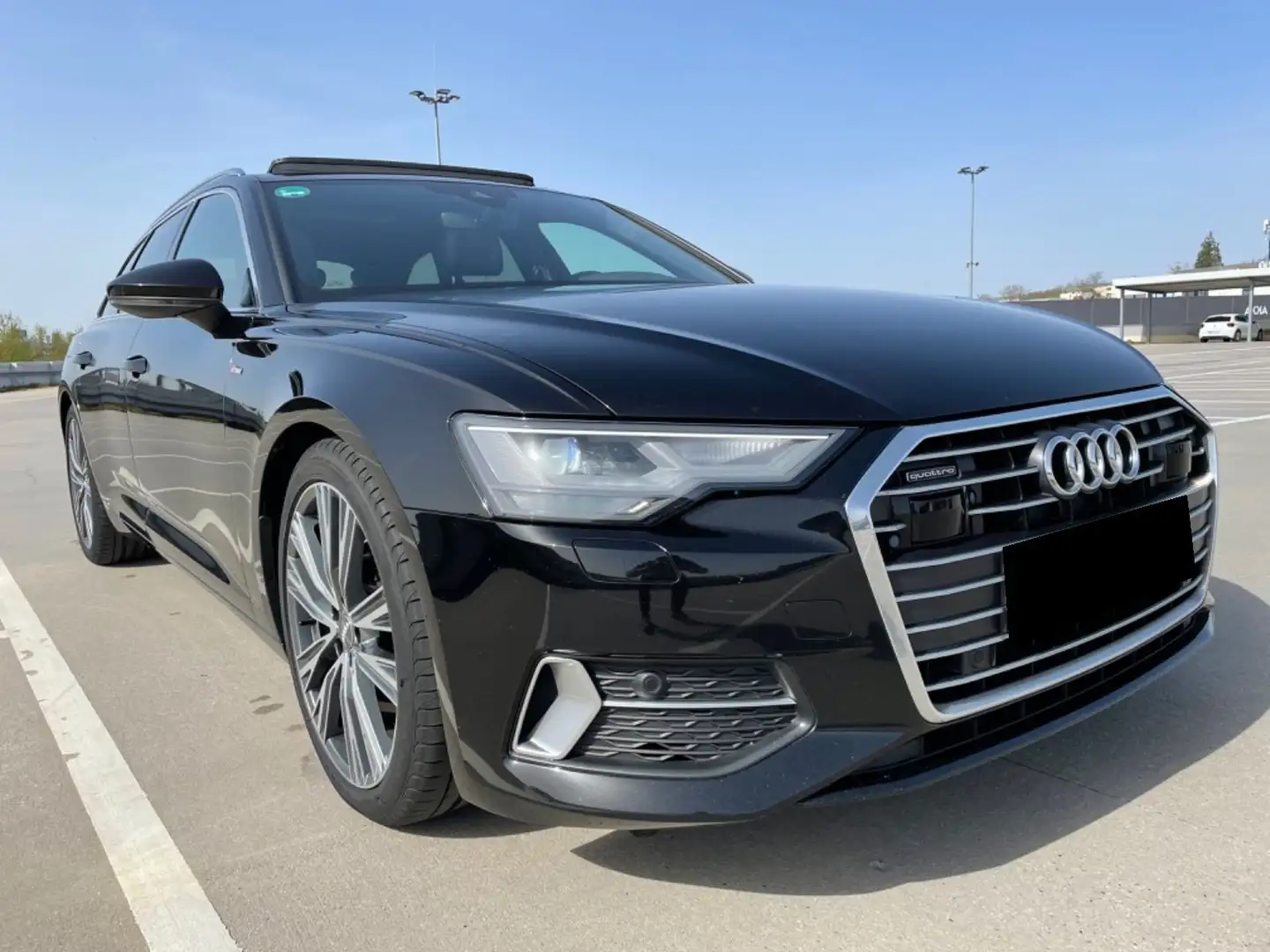 Audi A6 A6 Avant 40 TDI quattro S tronic sport Schwarz - 2