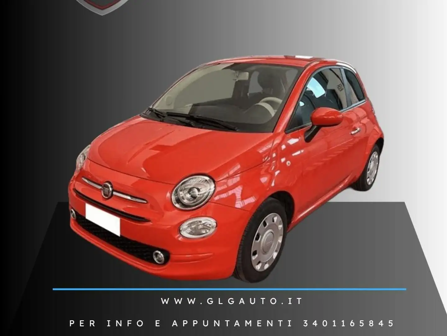 Fiat 500 500 1.0 hybrid Cult 70cv Arancione - 1