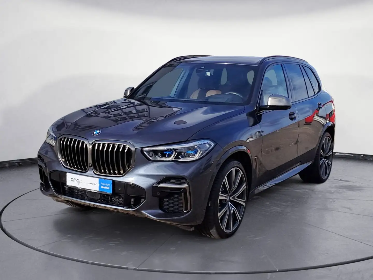 BMW X5 M i Navi Leder Bluetooth PDC Klima Grau - 2