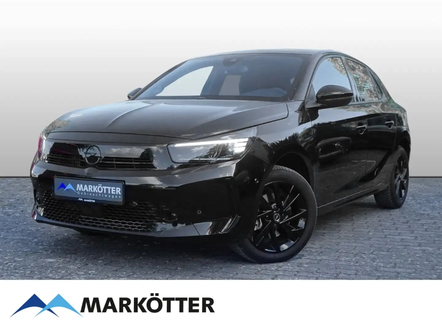 Opel Corsa 1.2 Turbo GS LHZ/NAVI/BLIS/KAMERA/KEYLESS Noir - 1