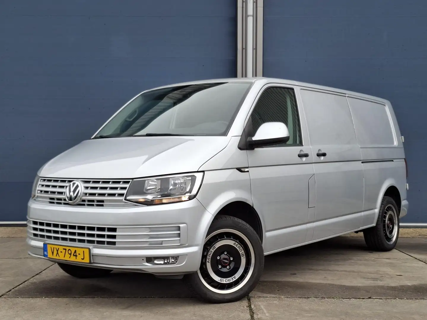 Volkswagen T6 Transporter 2.0 TDI L2H1 Highline DUBBELE SCHUIFDEUR / AIRCO / Argent - 1