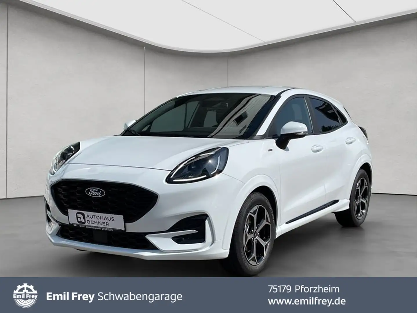 Ford Puma 1.0 EcoBoost Hybrid ST-LINE Wit - 1