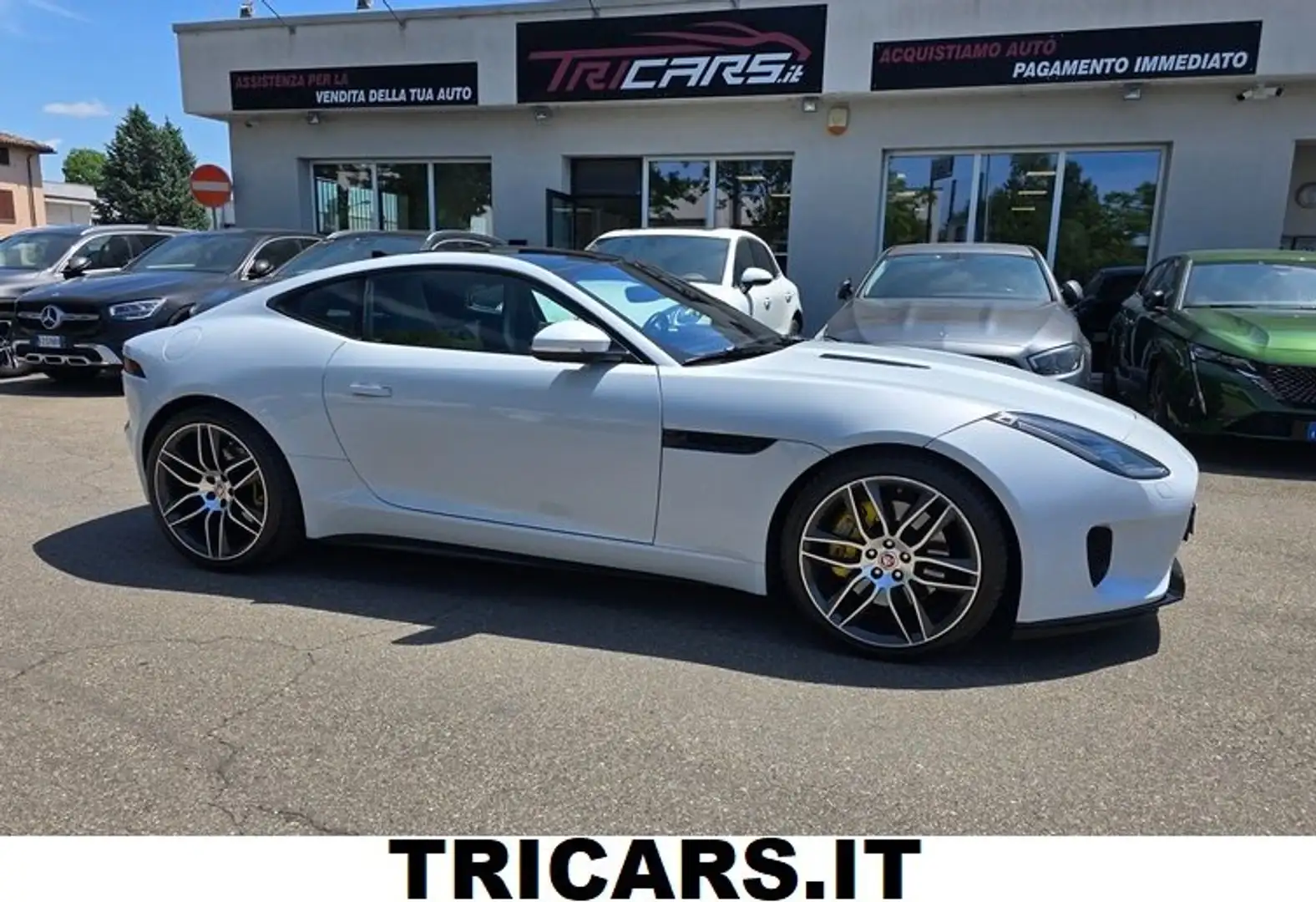 Jaguar F-Type 3.0 V6 Coupé R-Dynamic MANUALE - PERMUTE Bianco - 1