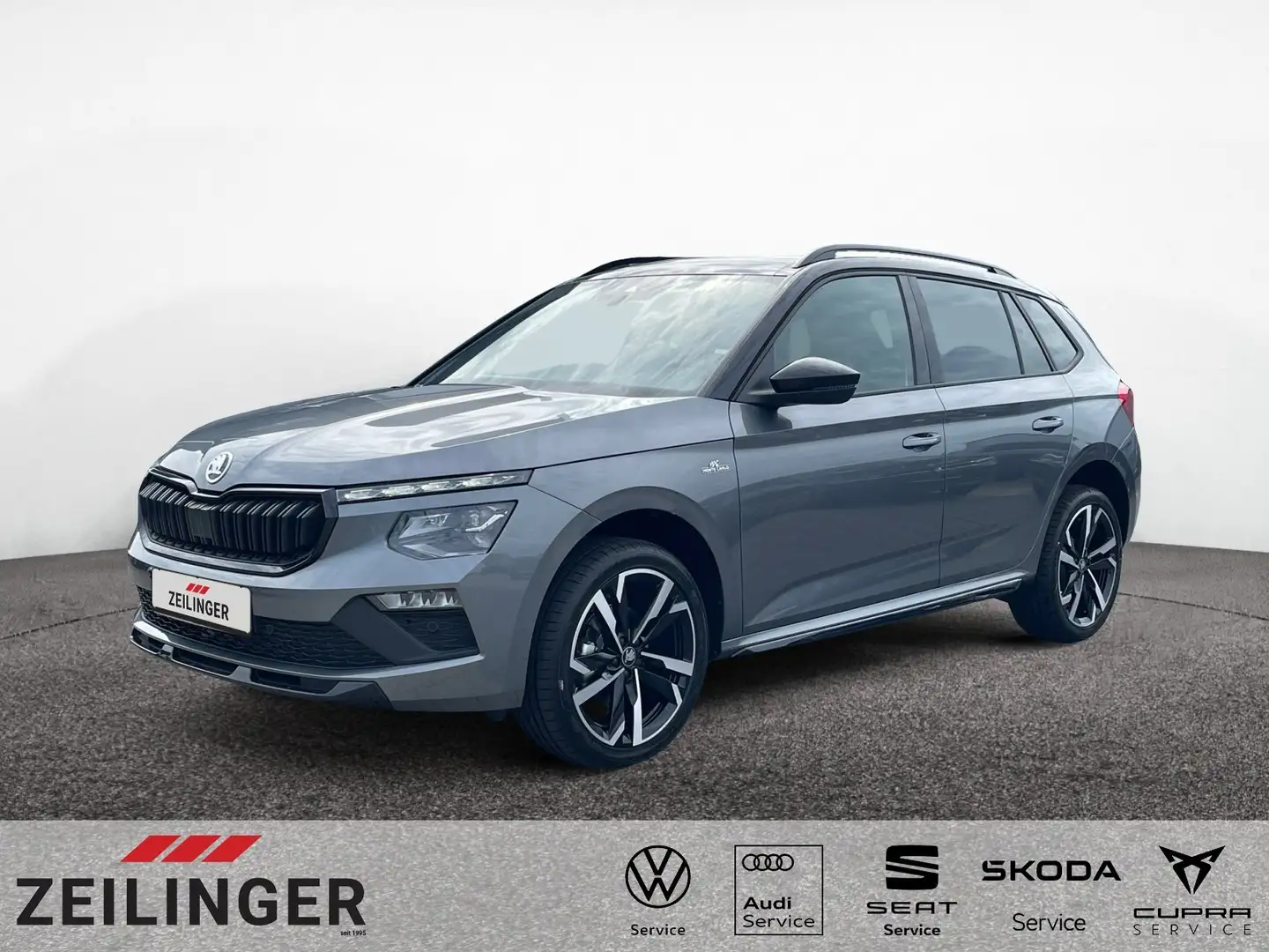 Skoda Kamiq Monte Carlo TSI DSG|AHK|18"|MATRIX|PANO Grau - 1