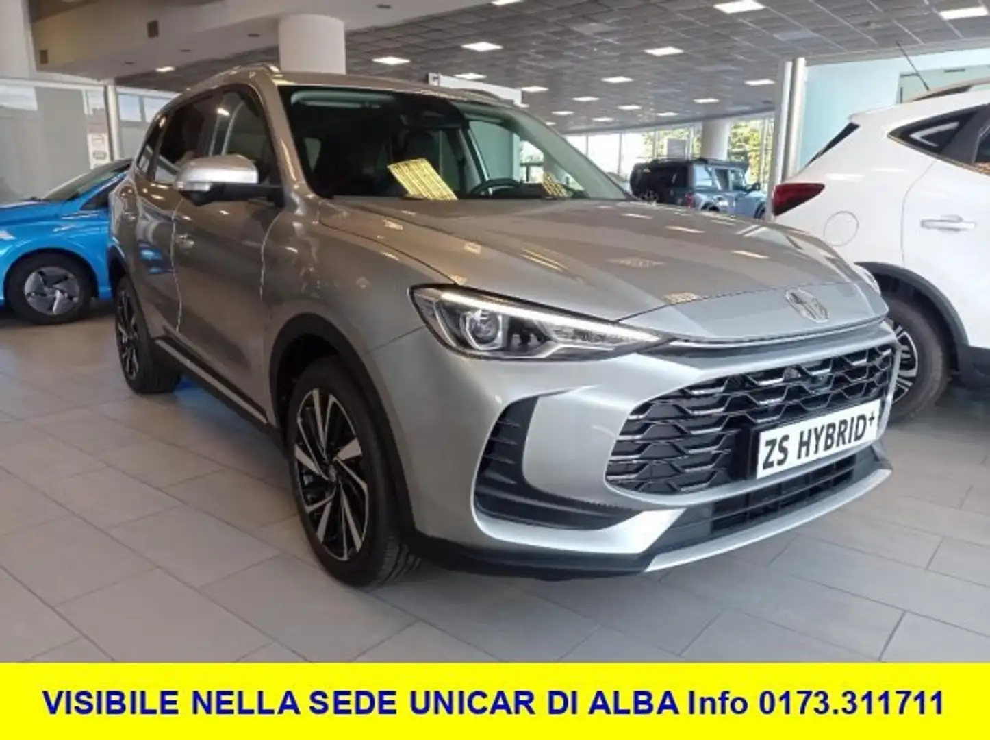 MG ZS Hybrid+Luxury Zilver - 1