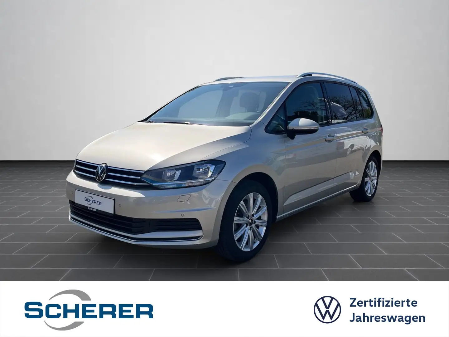 Volkswagen Touran 2,0 TDI DSG MOVE 7 Sitzer Stdhz Keyless Silber - 1