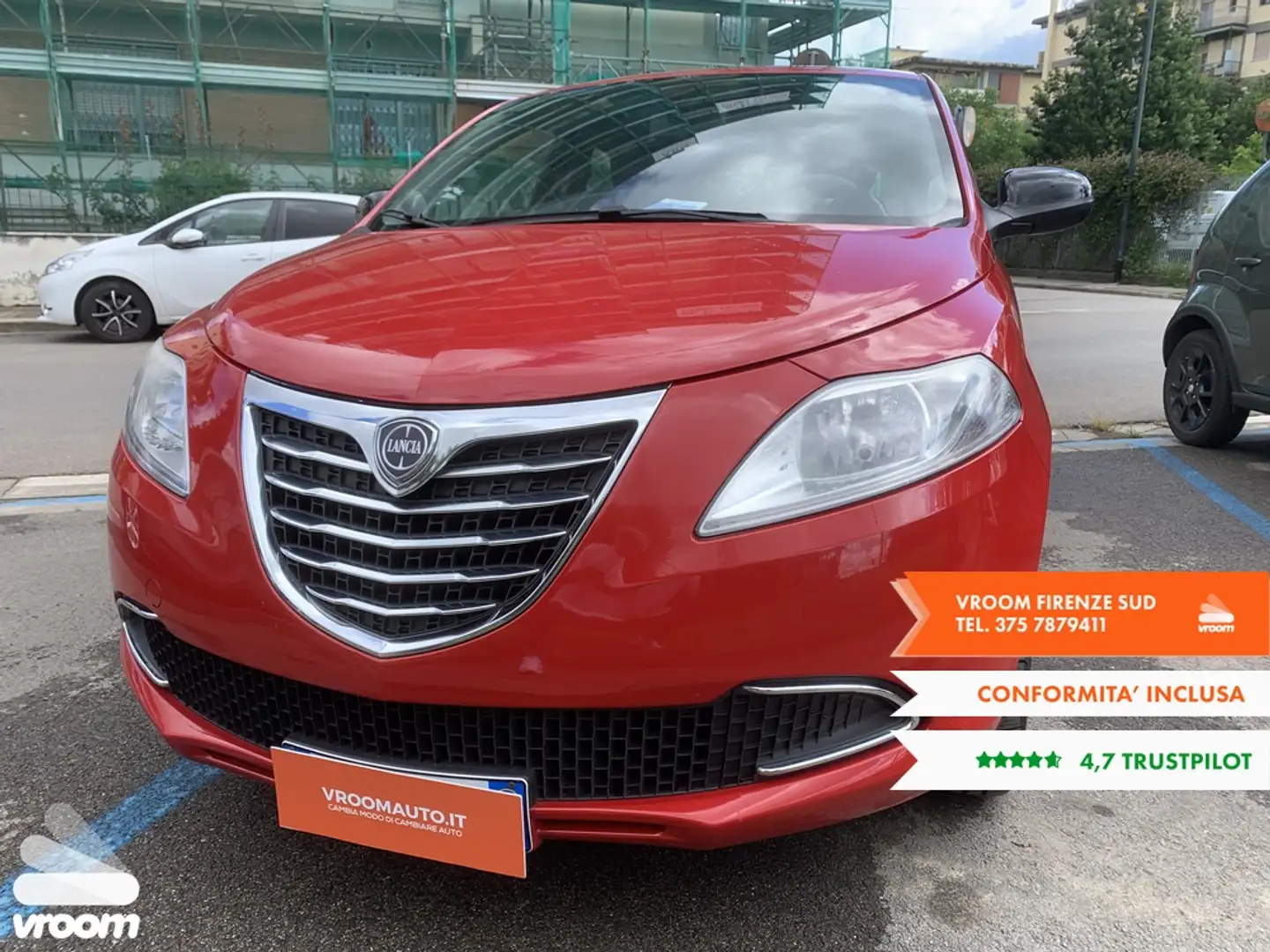 Lancia Ypsilon Ypsilon 1.2 69 CV 5 porte GPL Ecochic Gold Rouge - 2