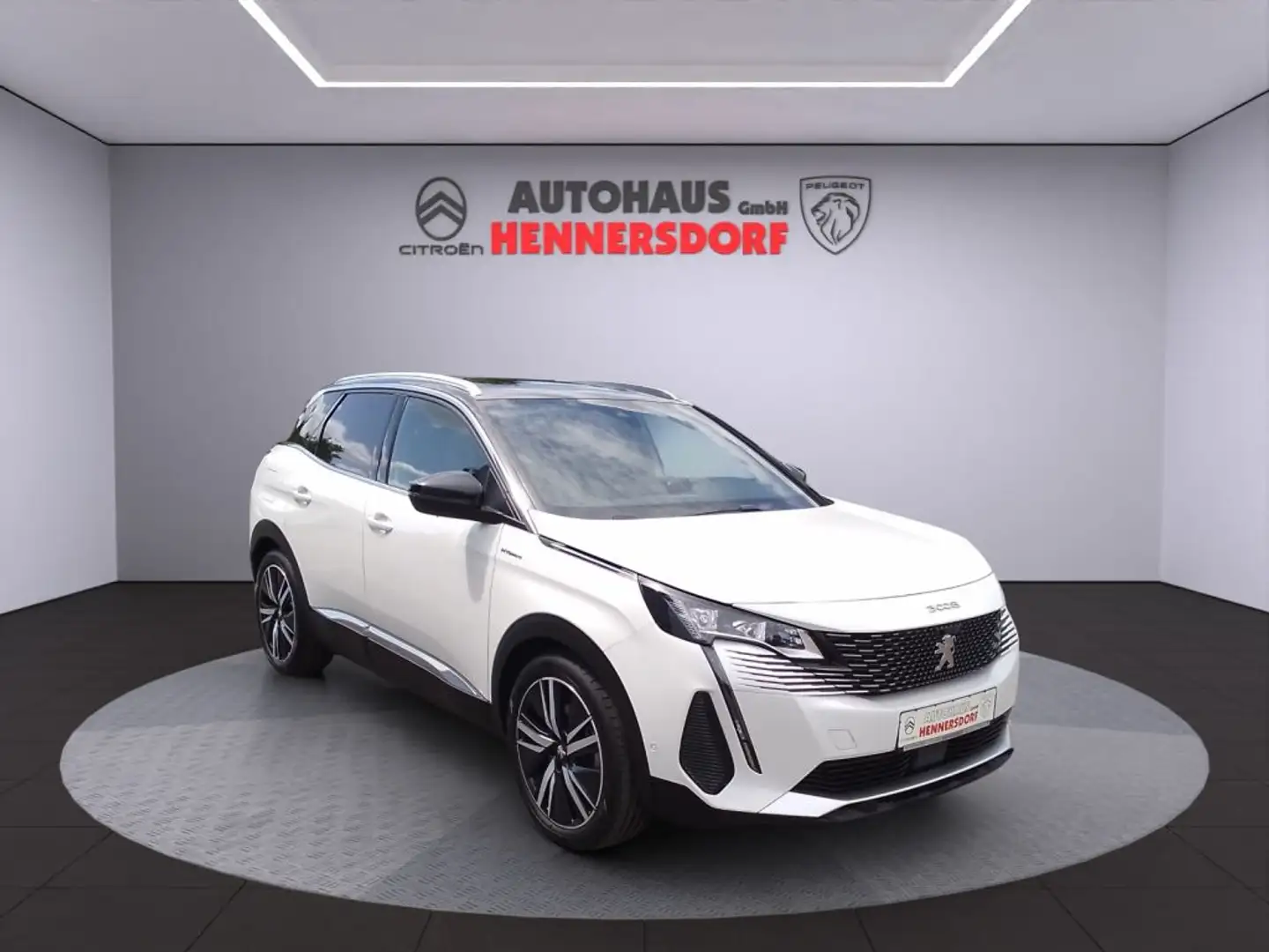 Peugeot 3008 Hybrid4 300 e-EAT8 GT Pack Blanc - 2