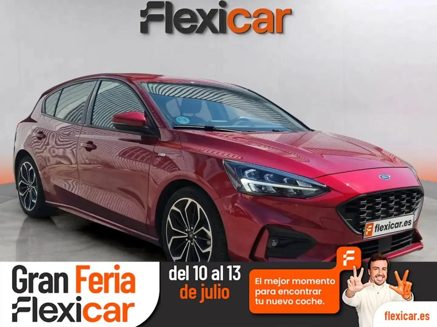 Ford Focus 1.0 Ecoboost 92kW ST-Line Rouge - 1