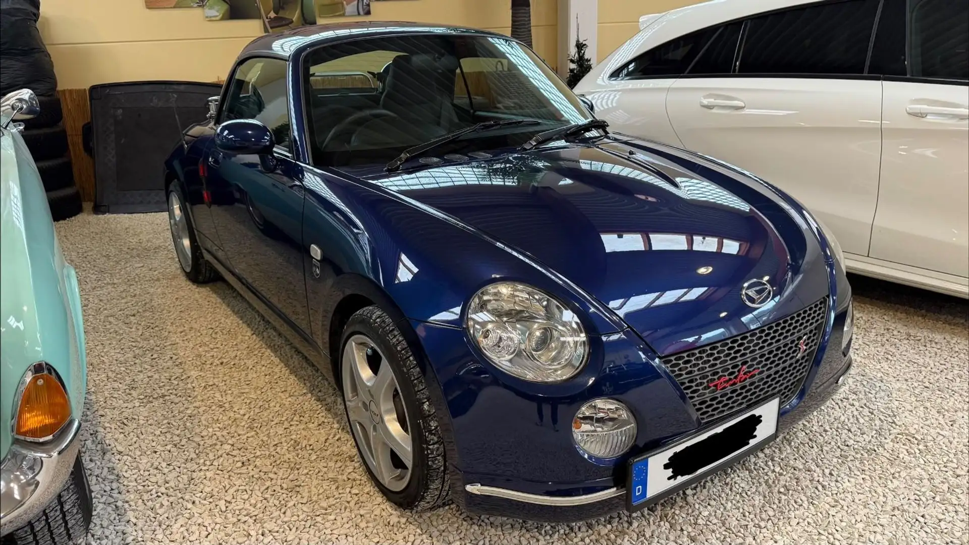 Daihatsu Copen Micro-Roadster Bleu - 1
